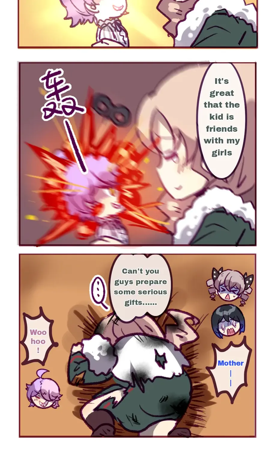 Houkai Gakuen 4-Koma Kainu Manga Chapter 290 Page 2