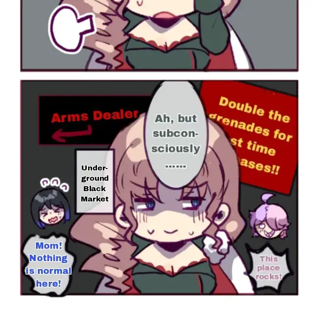 Houkai Gakuen 4-Koma Kainu Manga Chapter 290 Page 5