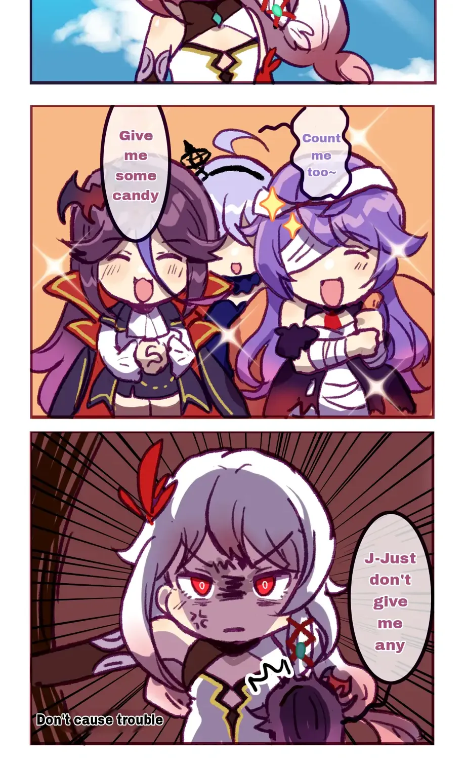 Houkai Gakuen 4-Koma Kainu Manga Chapter 289 Page 6