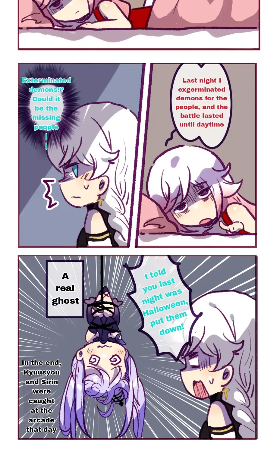 Houkai Gakuen 4-Koma Kainu Manga Chapter 289 Page 9