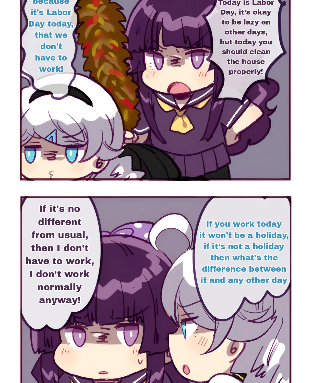Houkai Gakuen 4-Koma Kainu Manga Chapter 285 Page 2
