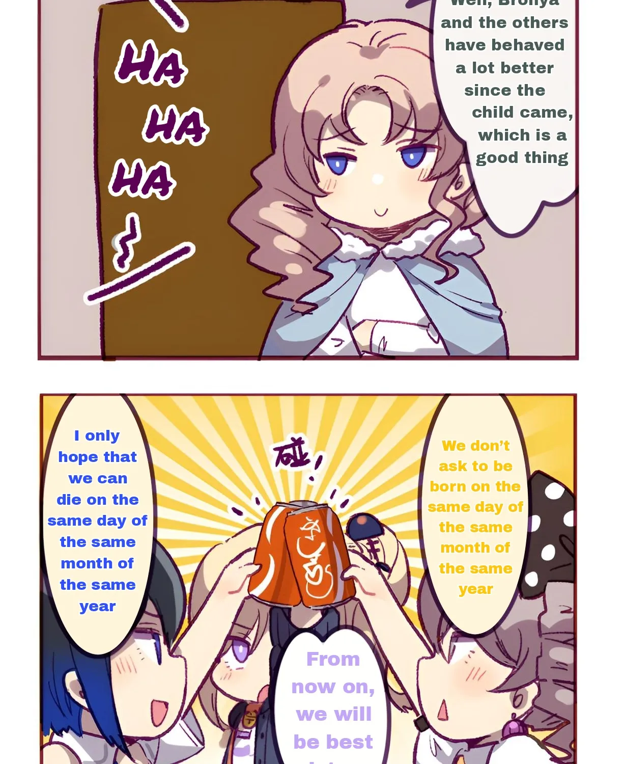 Houkai Gakuen 4-Koma Kainu Manga Chapter 285 Page 8
