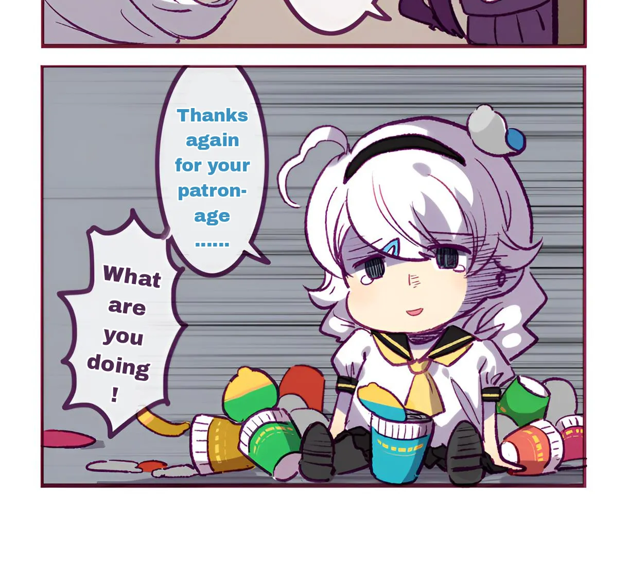 Houkai Gakuen 4-Koma Kainu Manga Chapter 281 Page 9