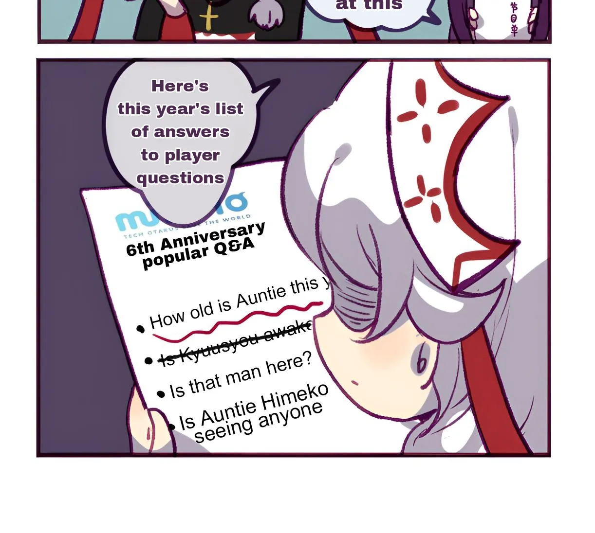 Houkai Gakuen 4-Koma Kainu Manga Chapter 280 Page 3