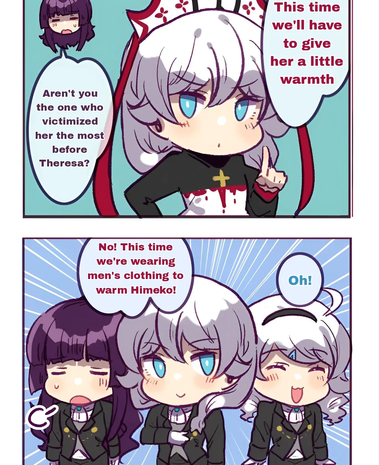 Houkai Gakuen 4-Koma Kainu Manga Chapter 275 Page 8