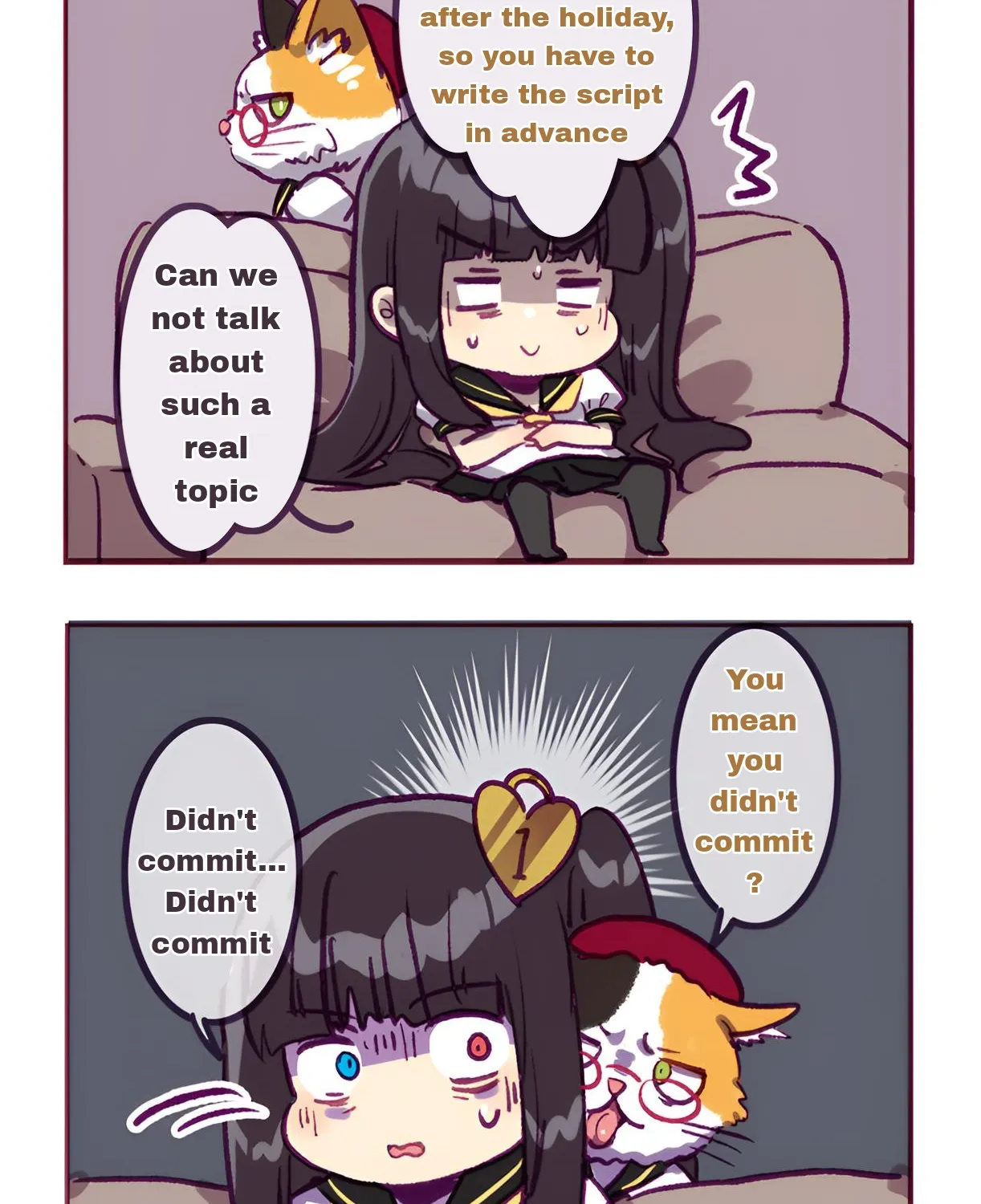 Houkai Gakuen 4-Koma Kainu Manga Chapter 272 Page 8