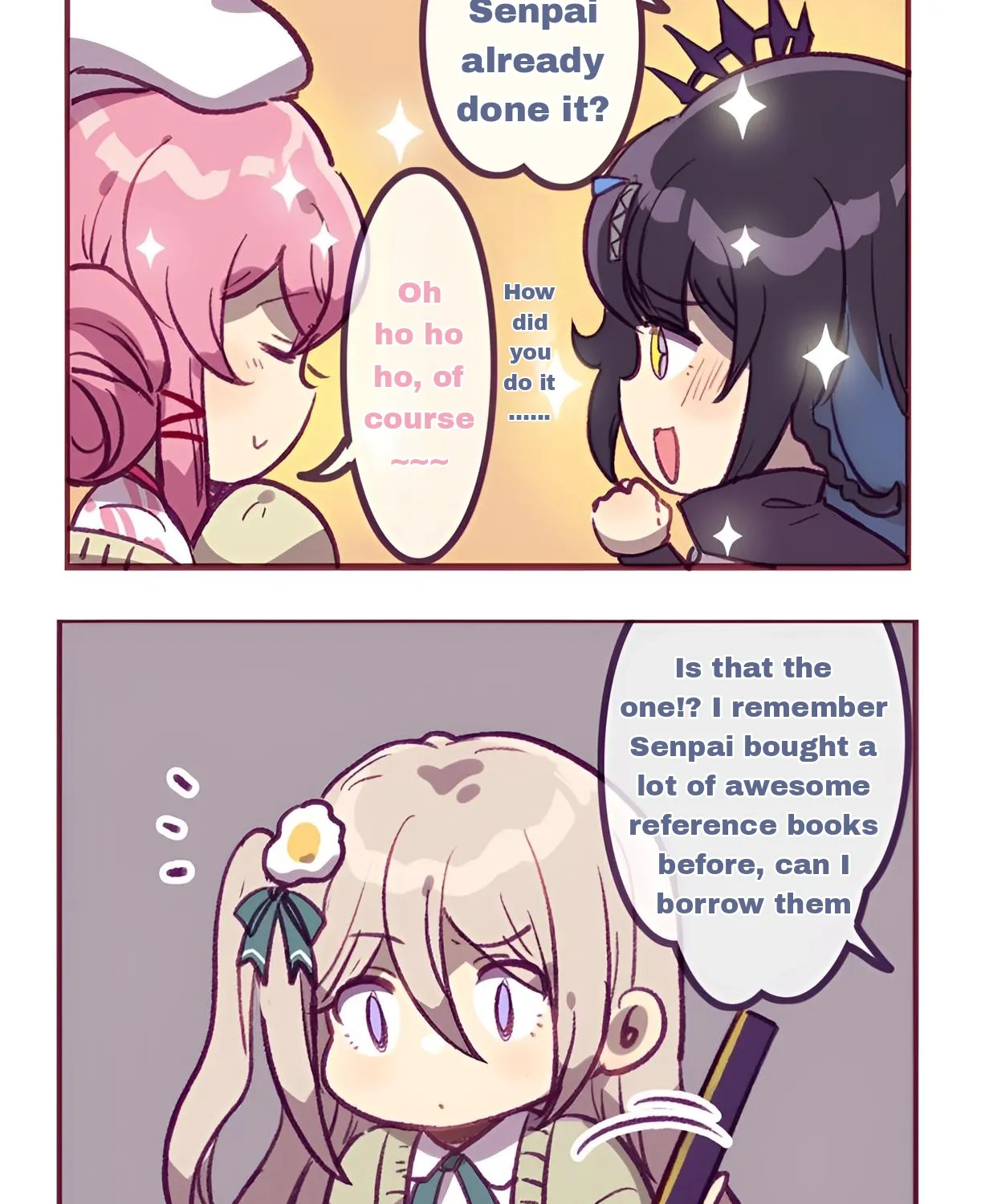 Houkai Gakuen 4-Koma Kainu Manga Chapter 271 Page 8