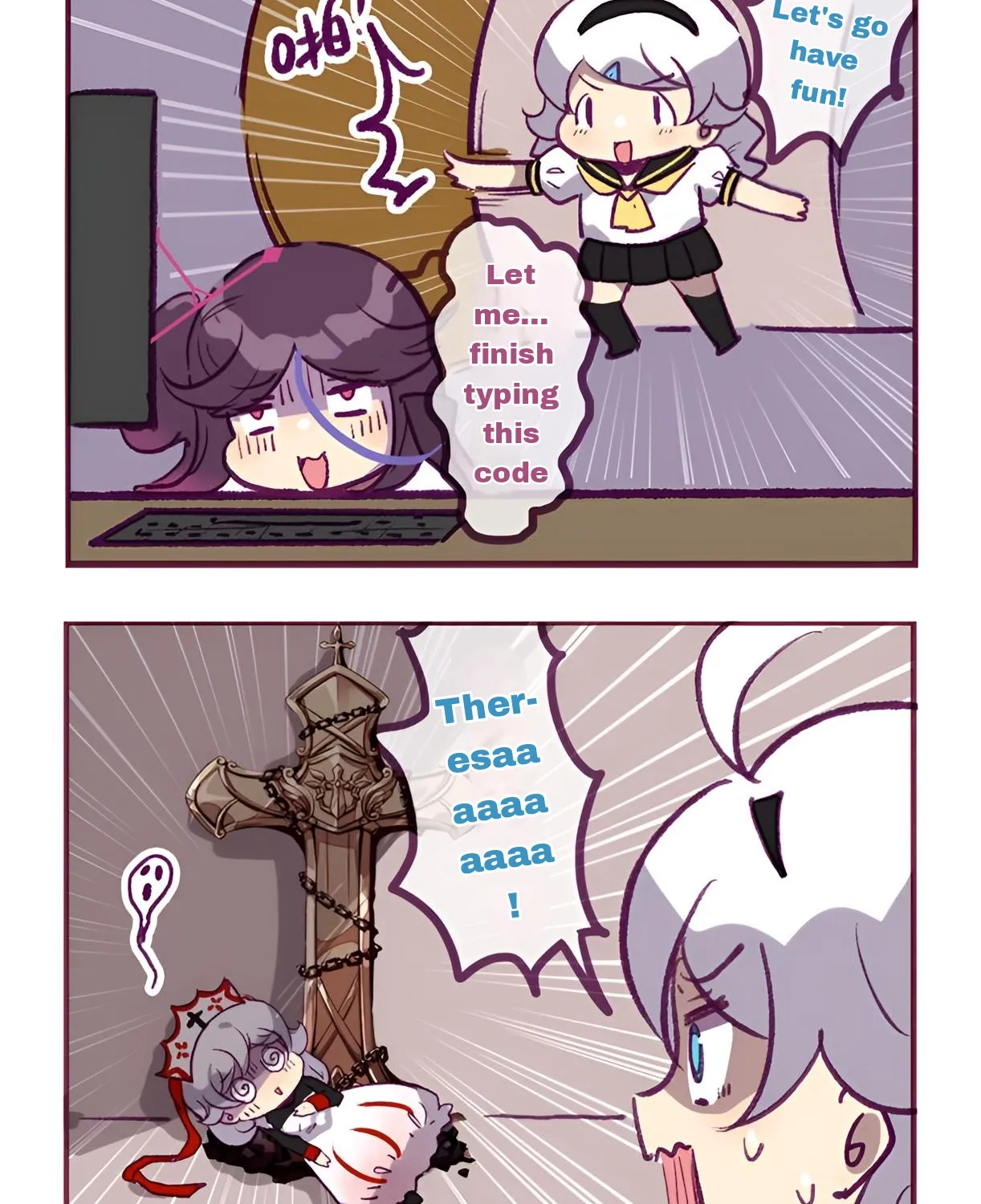 Houkai Gakuen 4-Koma Kainu Manga Chapter 265 Page 2