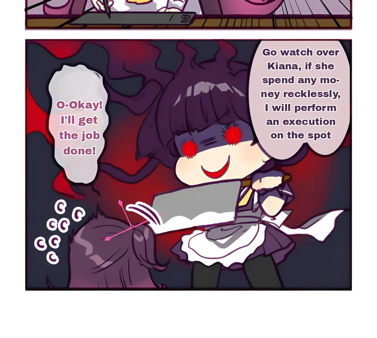 Houkai Gakuen 4-Koma Kainu Manga Chapter 260 Page 6