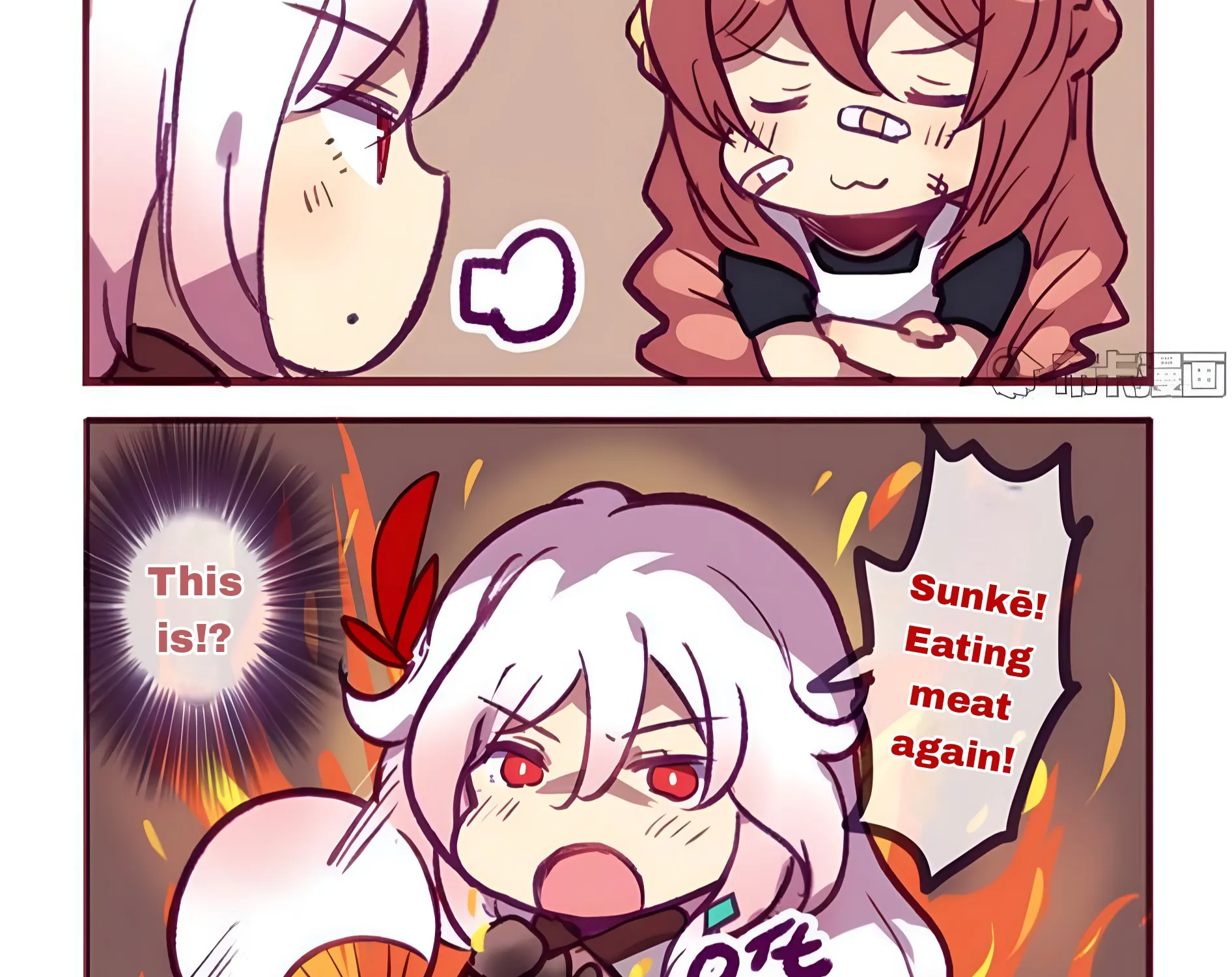 Houkai Gakuen 4-Koma Kainu Manga Chapter 247 Page 7