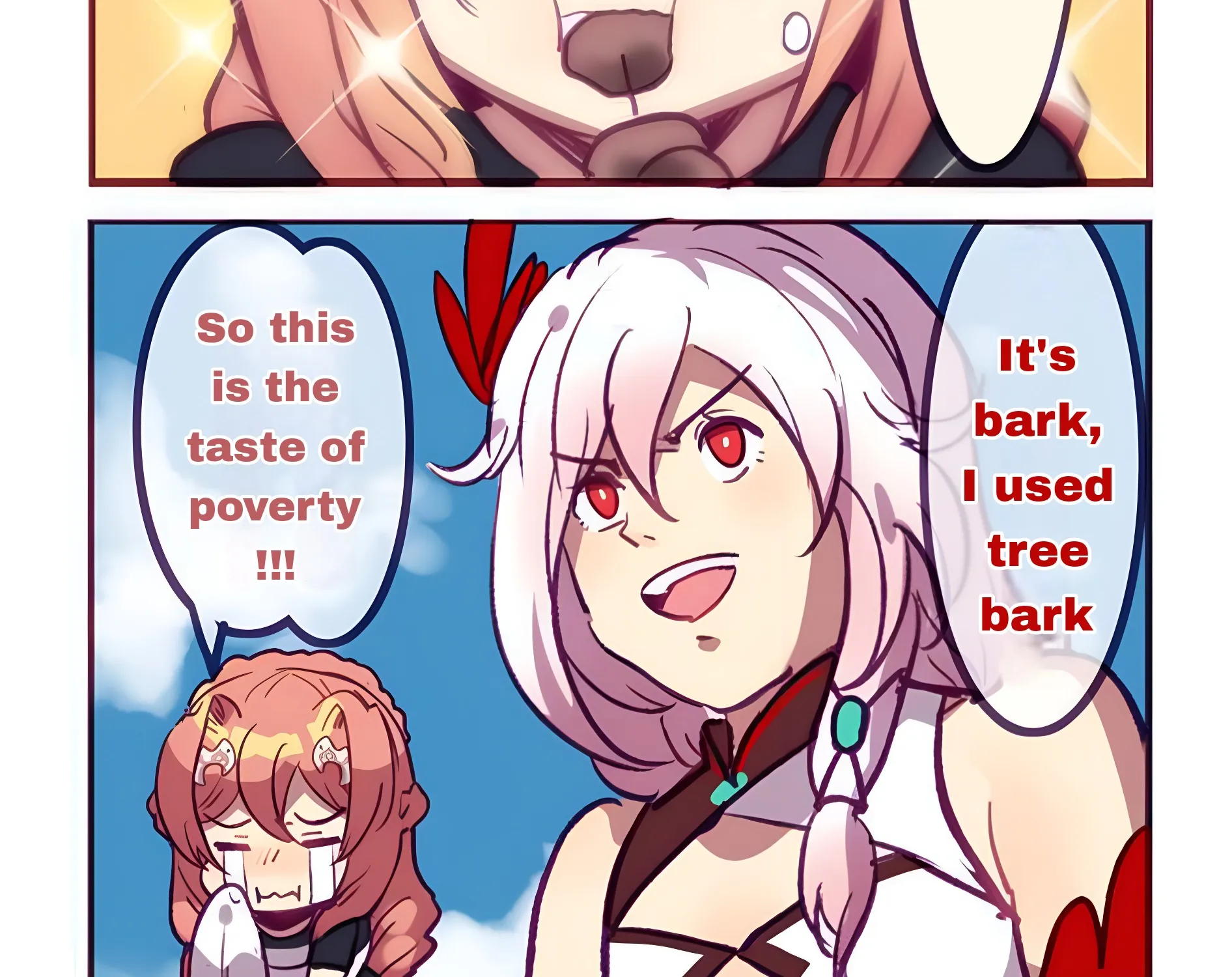 Houkai Gakuen 4-Koma Kainu Manga Chapter 247 Page 9