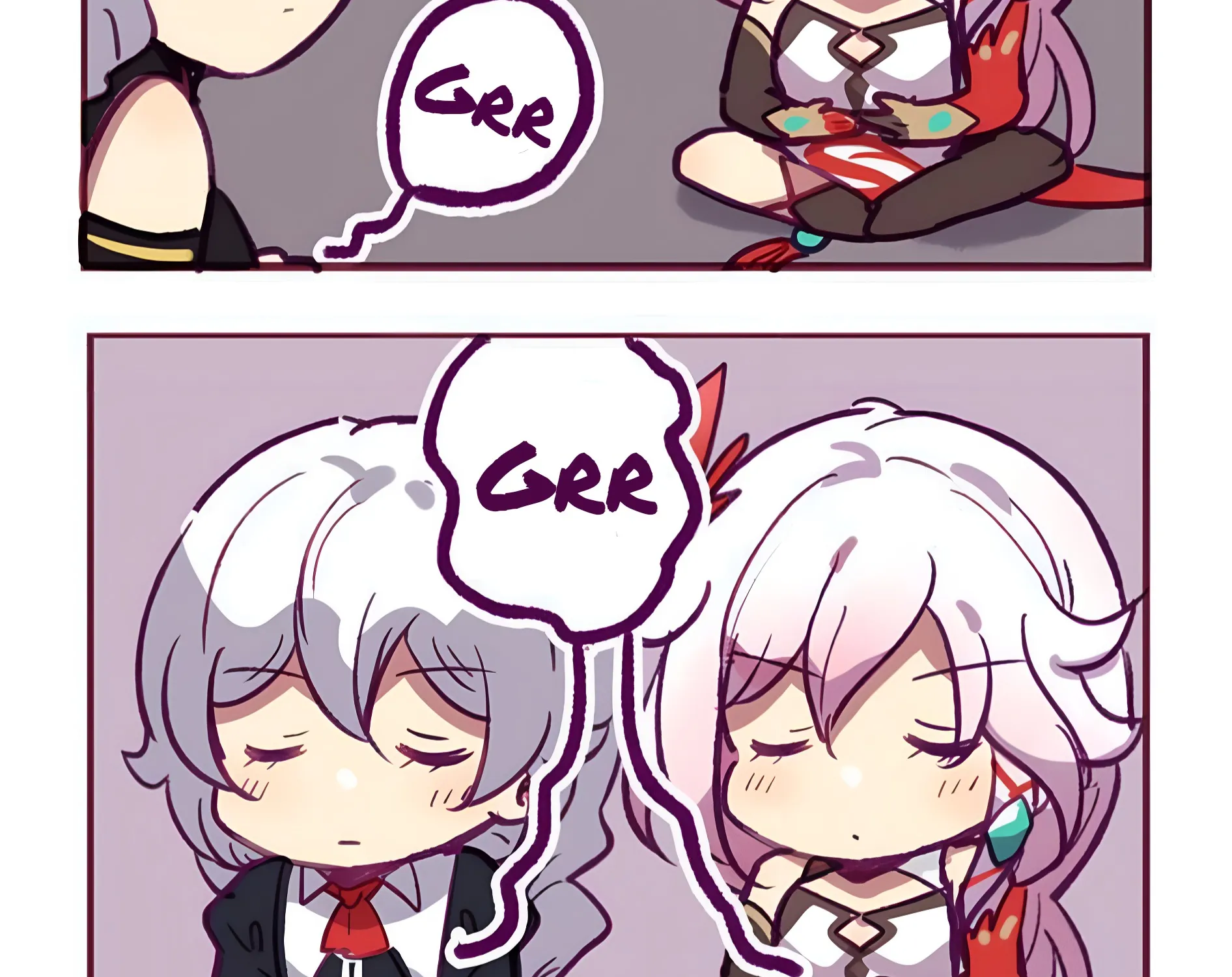 Houkai Gakuen 4-Koma Kainu Manga Chapter 246 Page 3