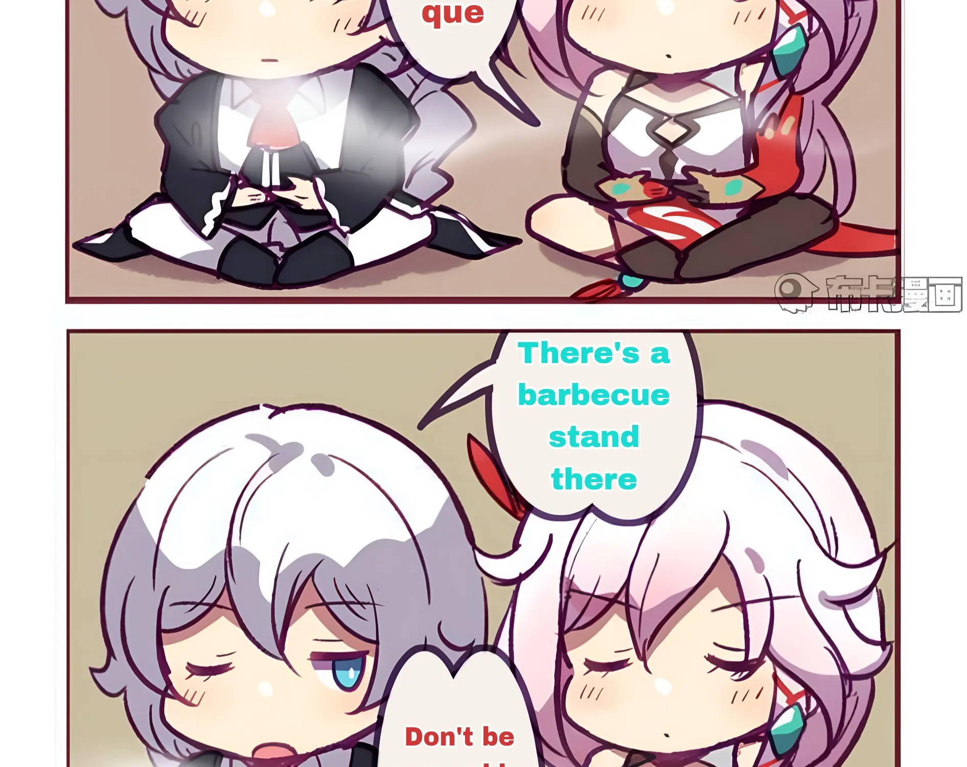 Houkai Gakuen 4-Koma Kainu Manga Chapter 246 Page 7