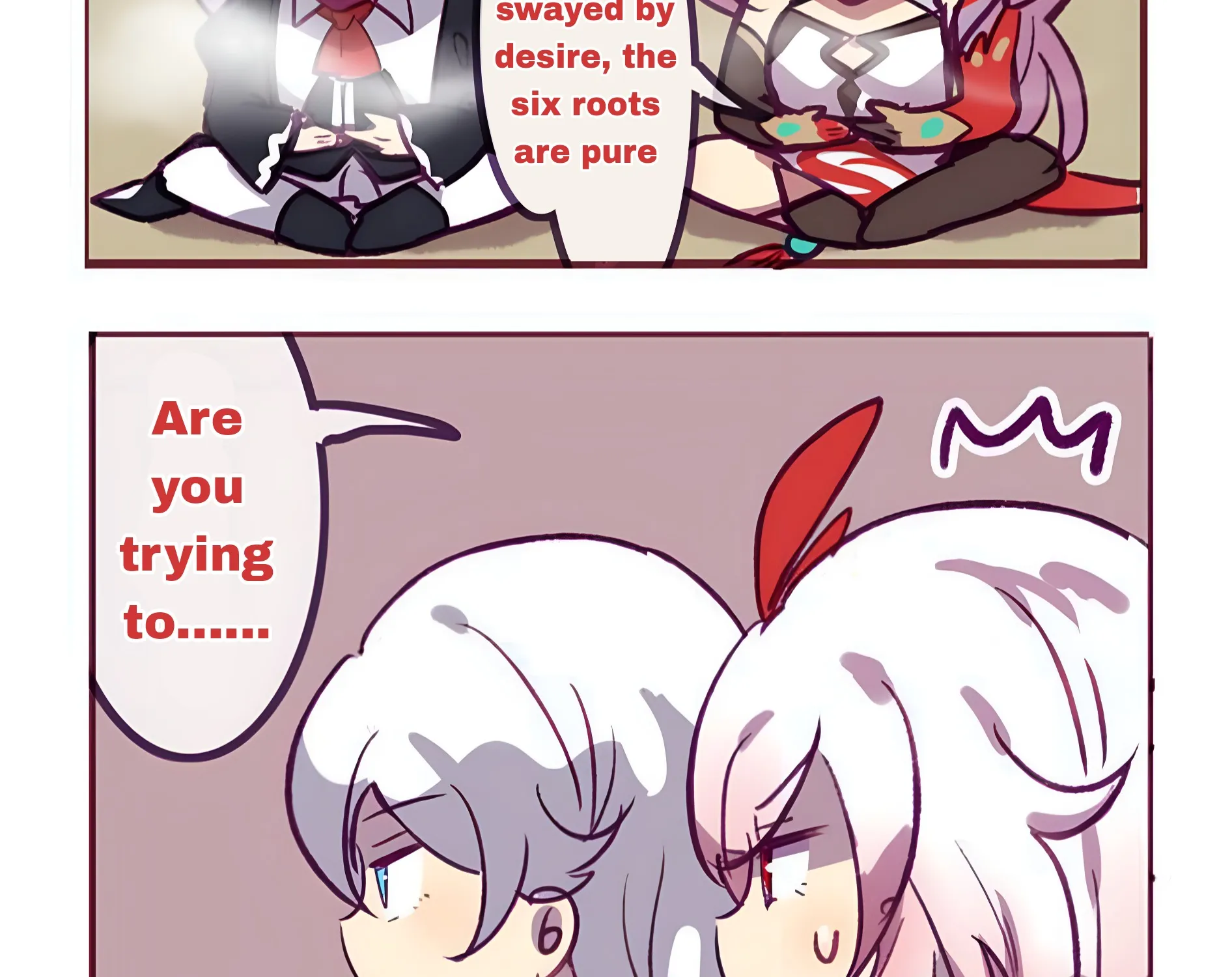 Houkai Gakuen 4-Koma Kainu Manga Chapter 246 Page 8