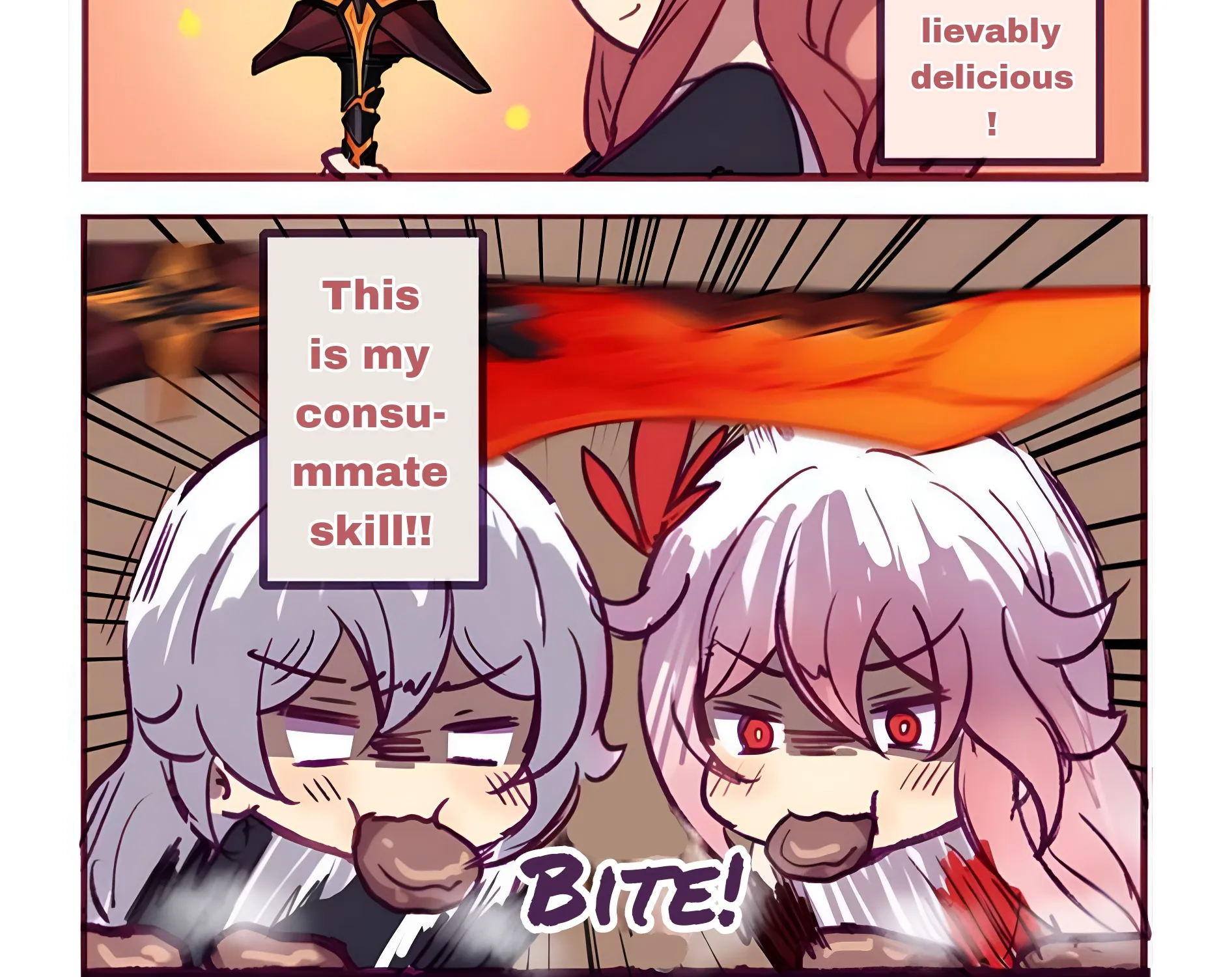 Houkai Gakuen 4-Koma Kainu Manga Chapter 246 Page 14