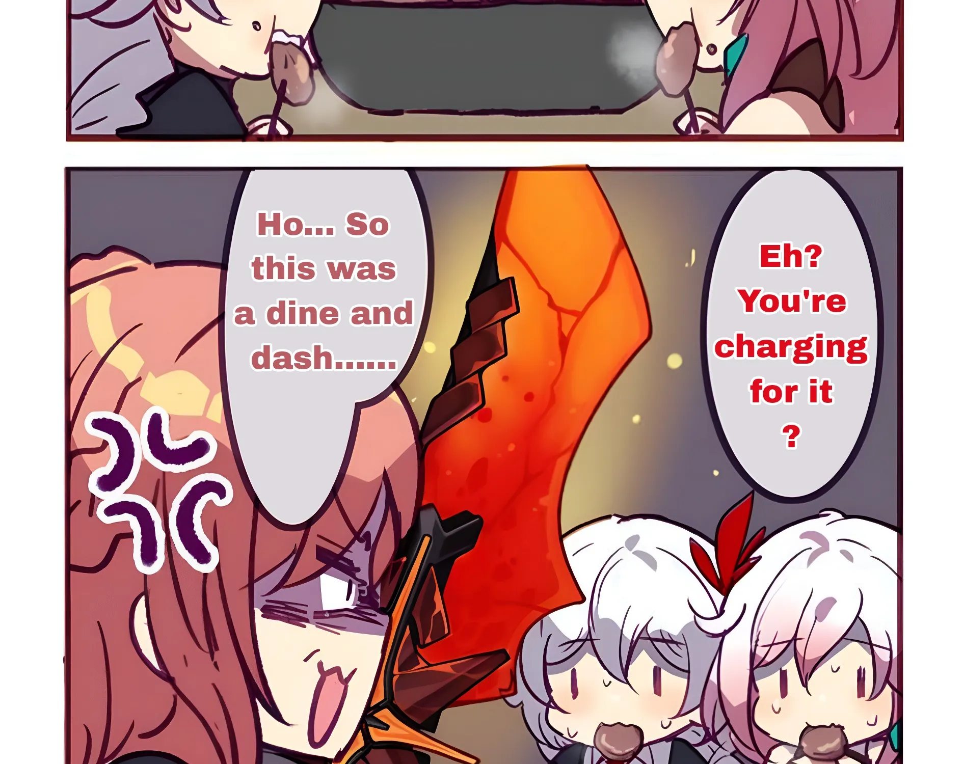 Houkai Gakuen 4-Koma Kainu Manga Chapter 246 Page 19