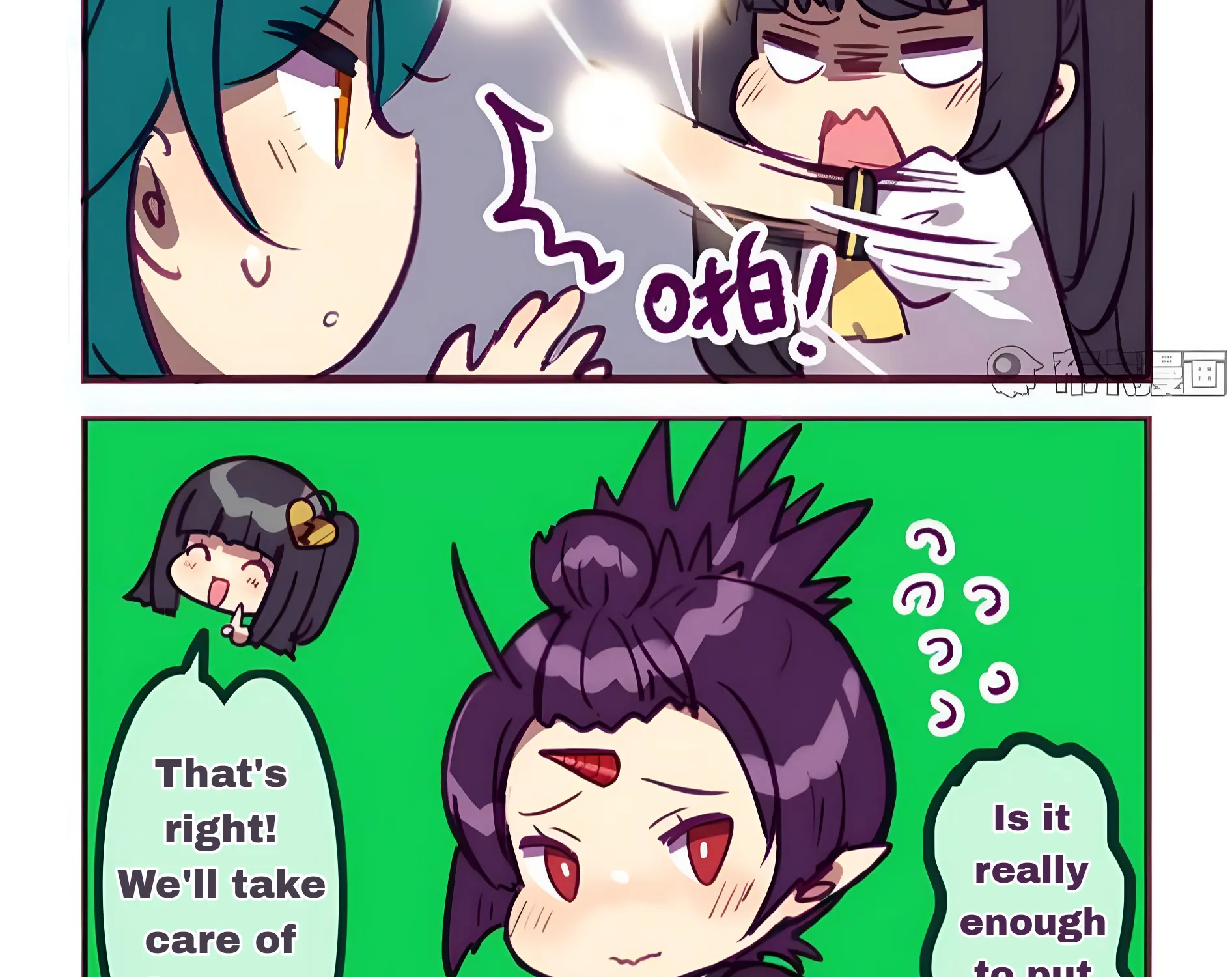 Houkai Gakuen 4-Koma Kainu Manga Chapter 243 Page 2