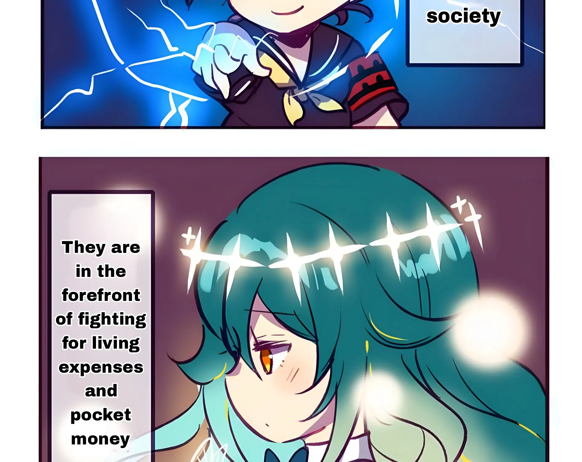 Houkai Gakuen 4-Koma Kainu Manga Chapter 243 Page 8