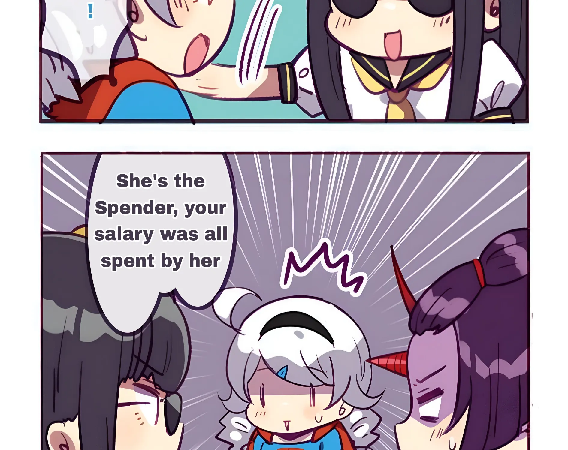 Houkai Gakuen 4-Koma Kainu Manga Chapter 243 Page 13