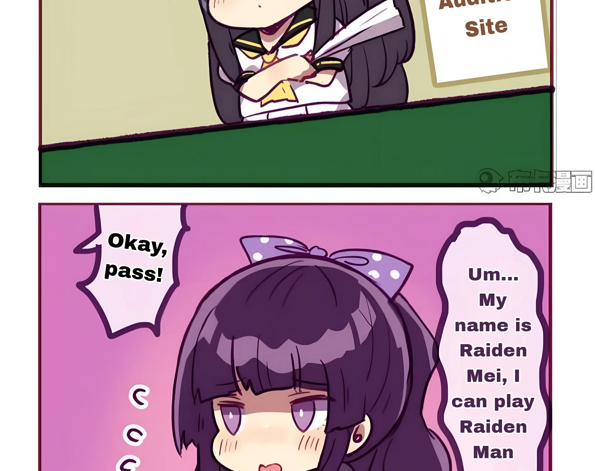 Houkai Gakuen 4-Koma Kainu Manga Chapter 242 Page 7