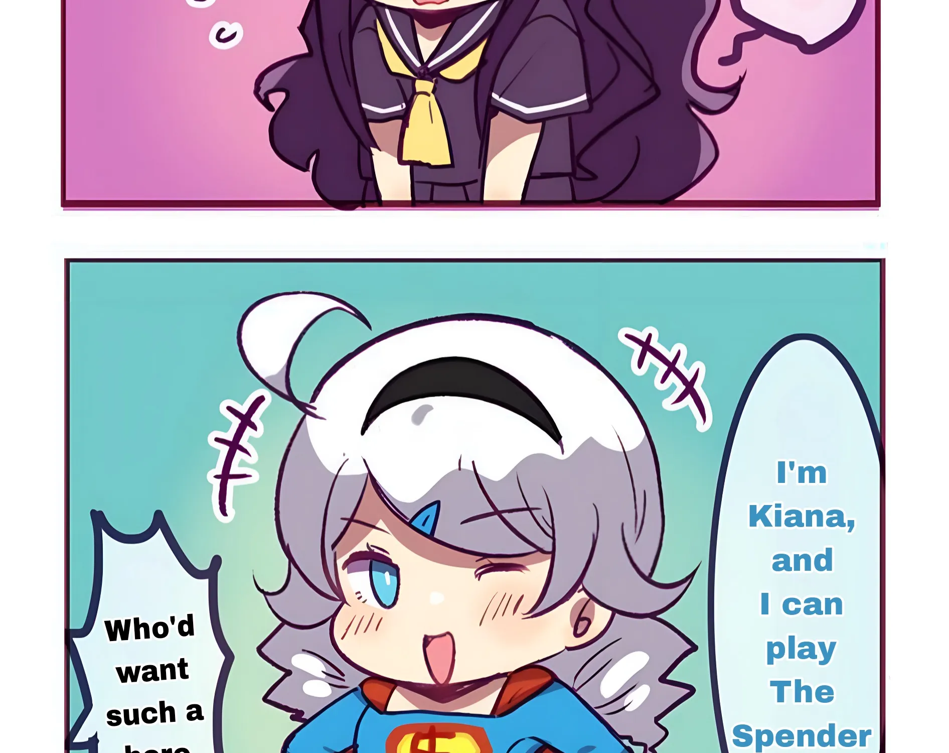 Houkai Gakuen 4-Koma Kainu Manga Chapter 242 Page 8