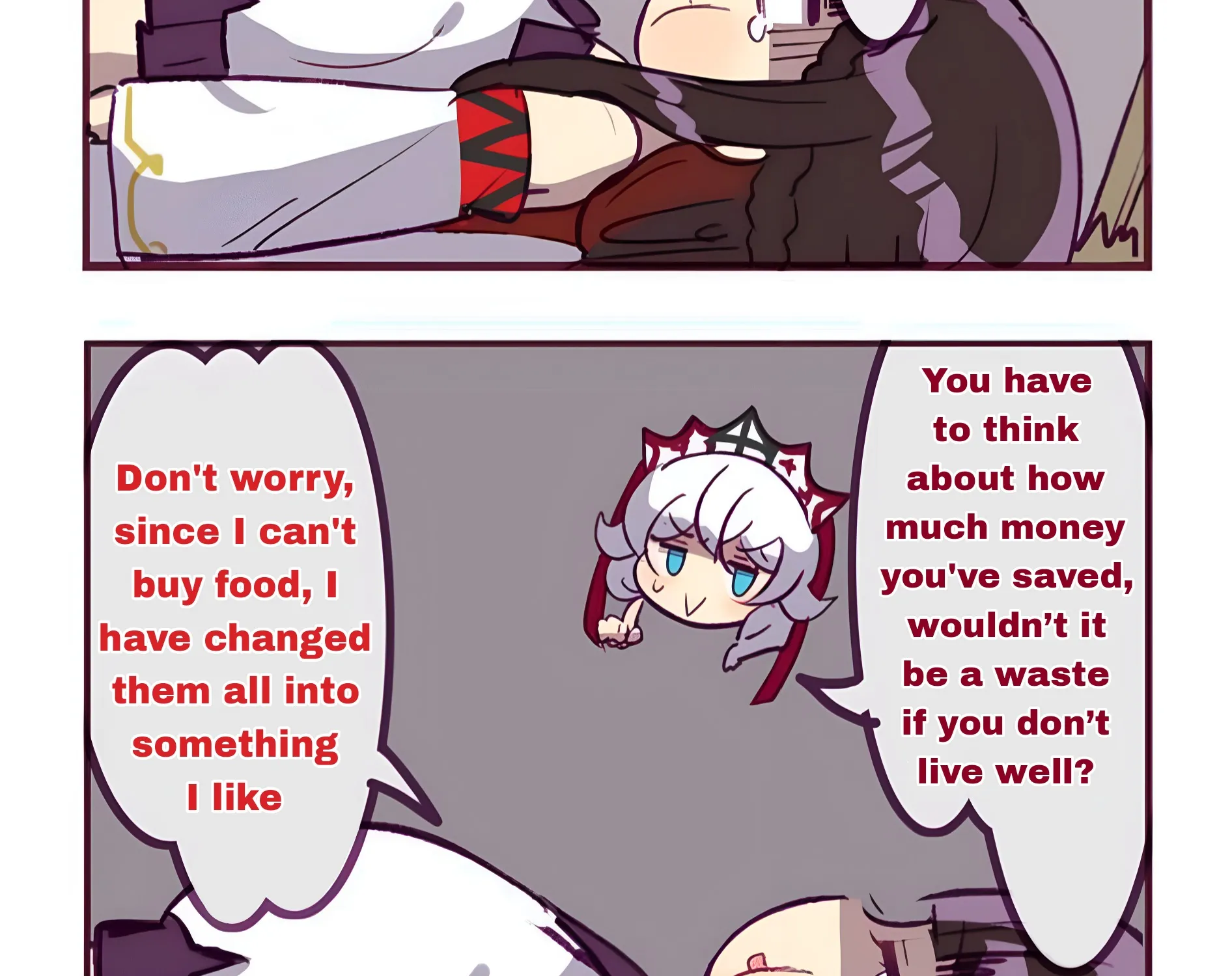 Houkai Gakuen 4-Koma Kainu Manga Chapter 237 Page 8