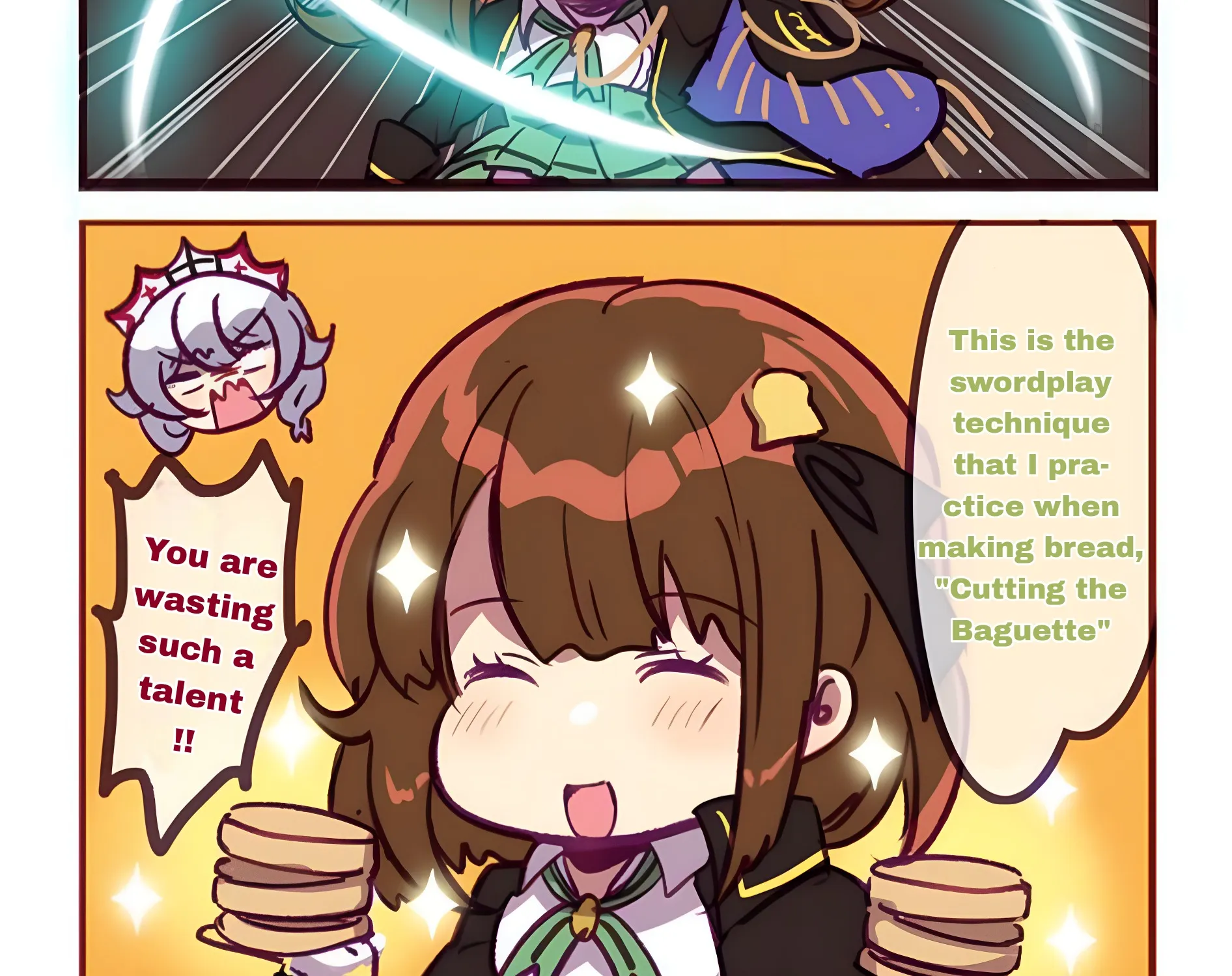 Houkai Gakuen 4-Koma Kainu Manga Chapter 235 Page 9
