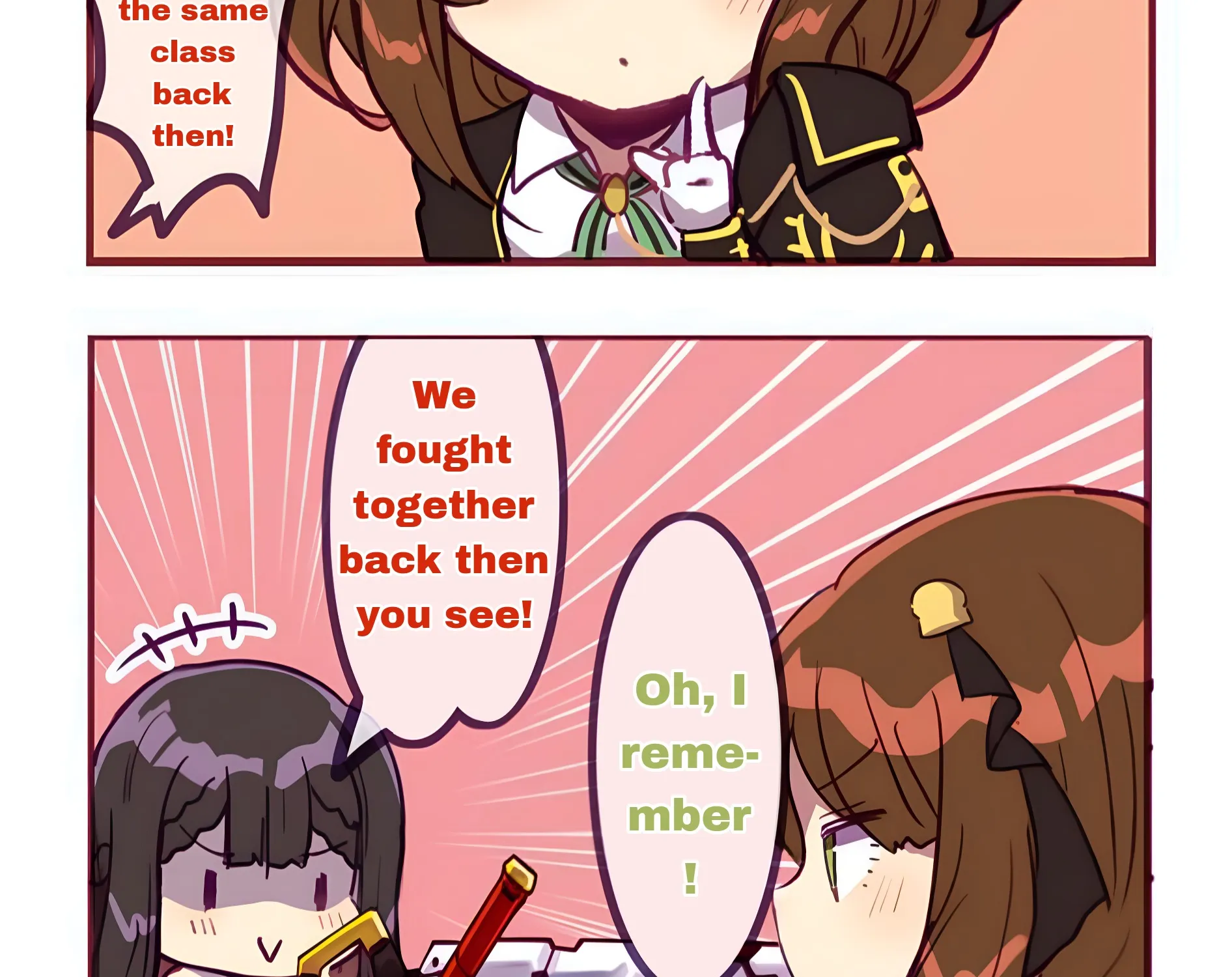 Houkai Gakuen 4-Koma Kainu Manga Chapter 235 Page 13