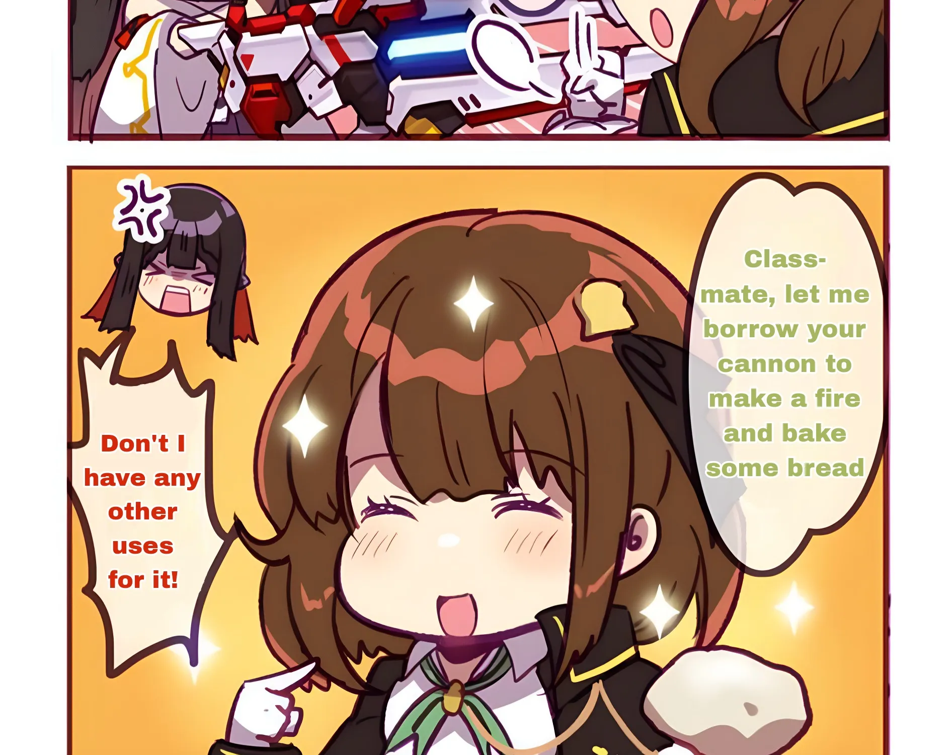 Houkai Gakuen 4-Koma Kainu Manga Chapter 235 Page 14