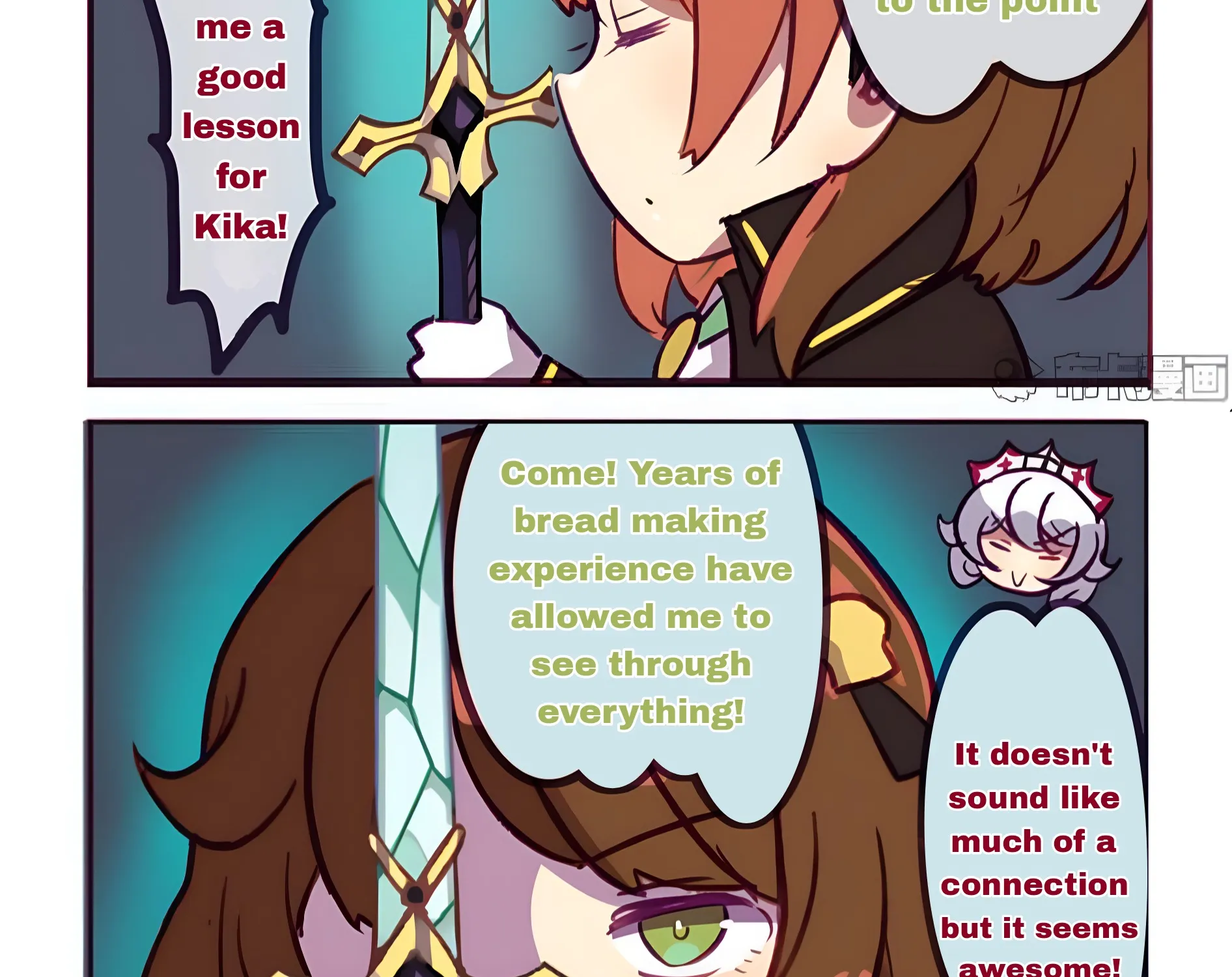 Houkai Gakuen 4-Koma Kainu Manga Chapter 235 Page 17