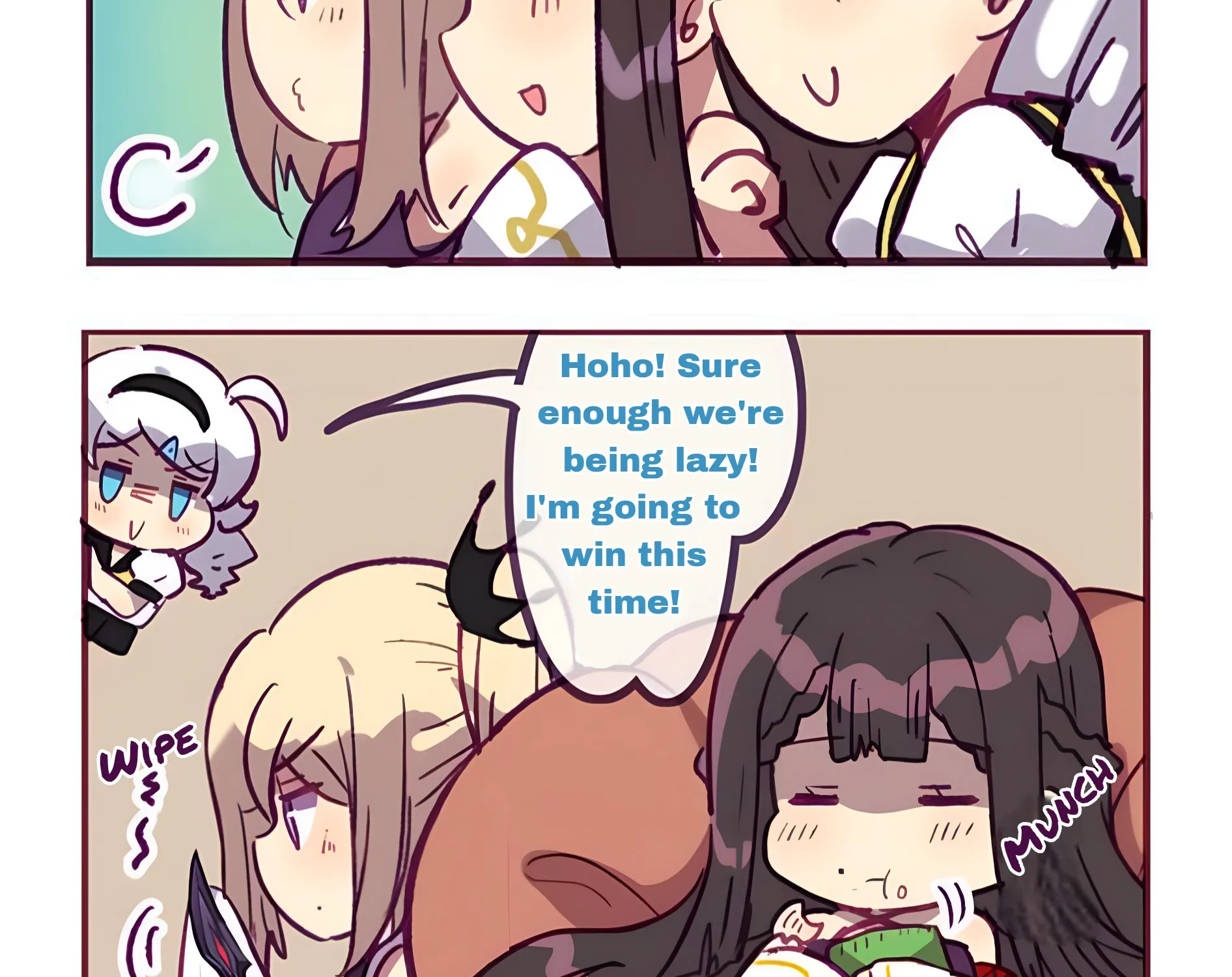 Houkai Gakuen 4-Koma Kainu Manga Chapter 234 Page 8