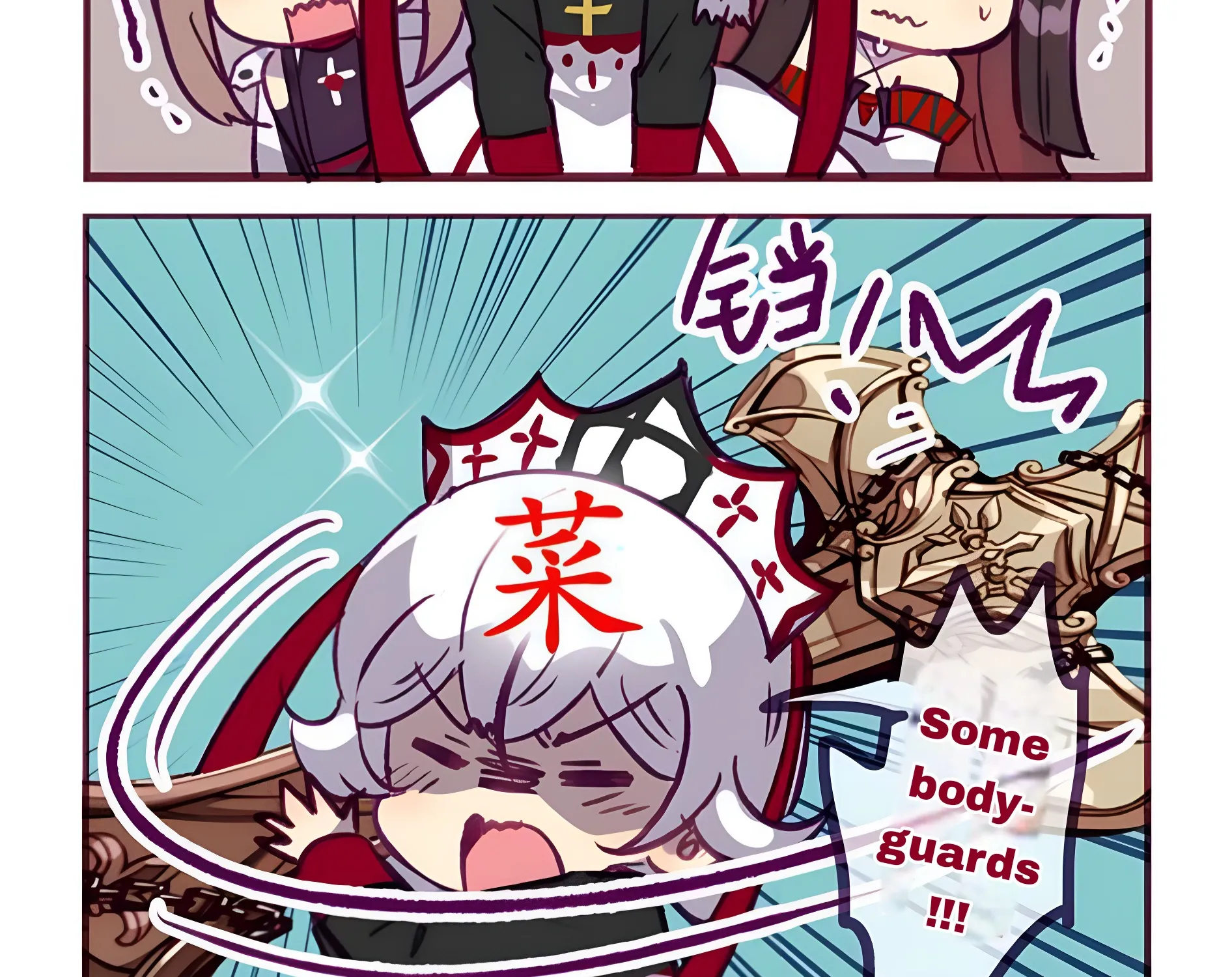 Houkai Gakuen 4-Koma Kainu Manga Chapter 233 Page 14