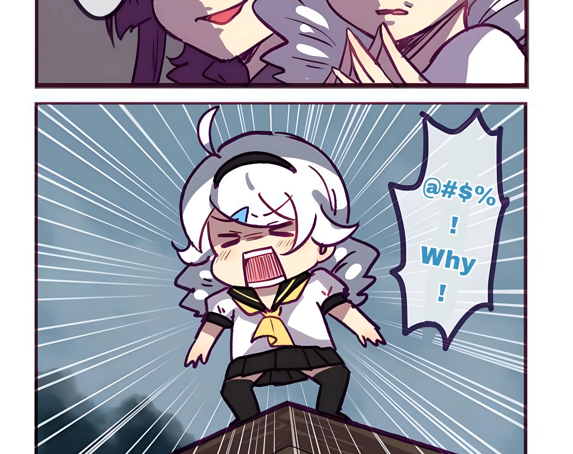 Houkai Gakuen 4-Koma Kainu Manga Chapter 225 Page 9