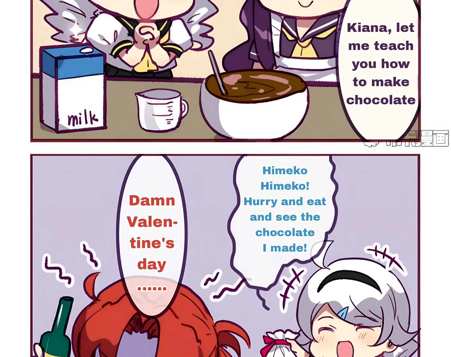 Houkai Gakuen 4-Koma Kainu Manga Chapter 225 Page 17