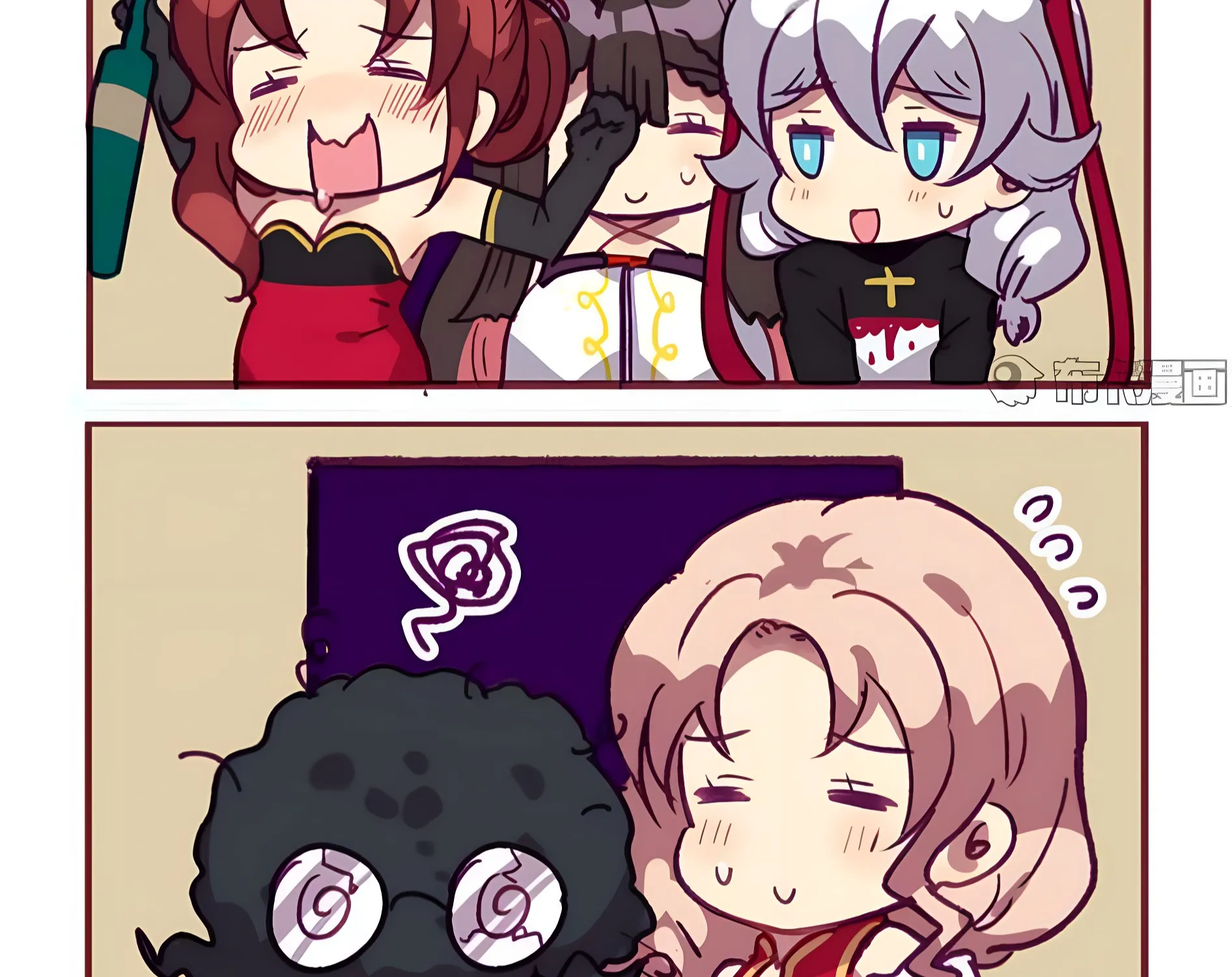 Houkai Gakuen 4-Koma Kainu Manga Chapter 224 Page 12