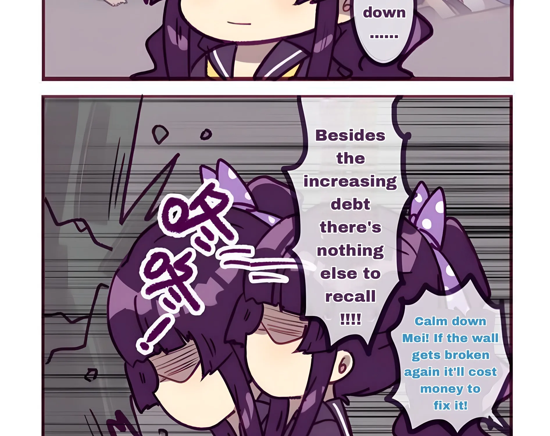 Houkai Gakuen 4-Koma Kainu Manga Chapter 223 Page 4