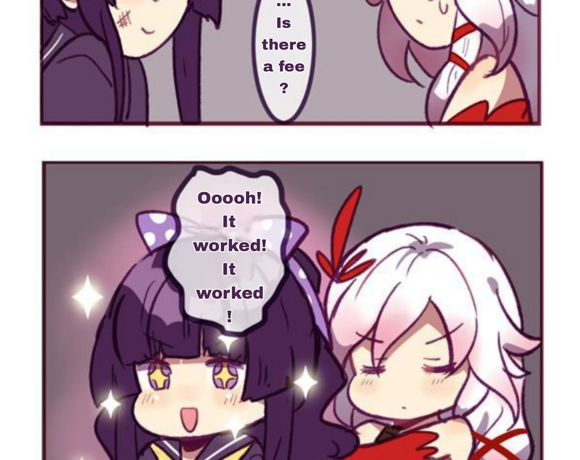 Houkai Gakuen 4-Koma Kainu Manga Chapter 215 Page 8