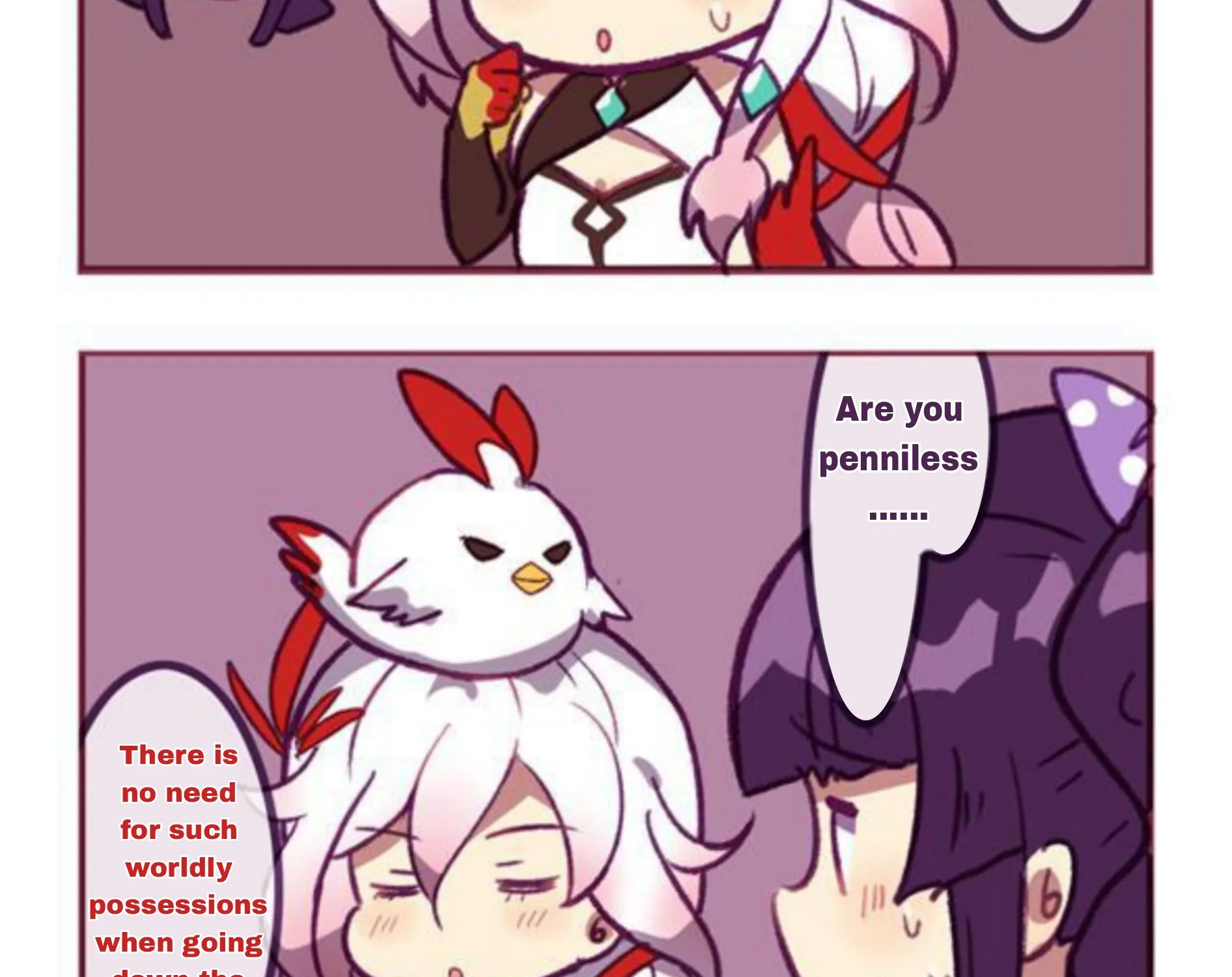 Houkai Gakuen 4-Koma Kainu Manga Chapter 215 Page 13