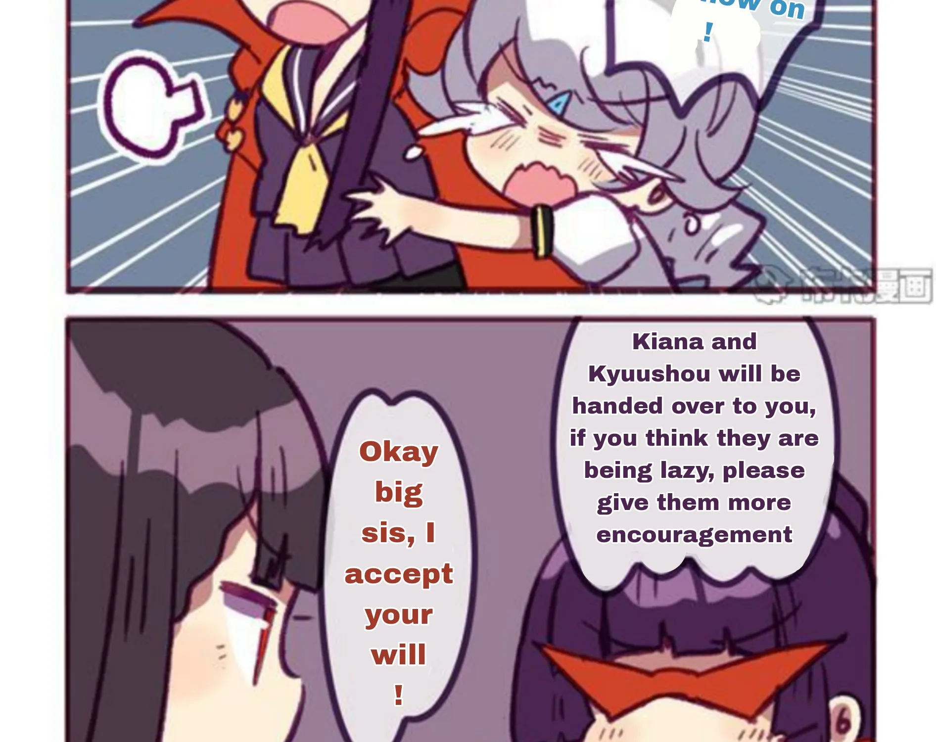 Houkai Gakuen 4-Koma Kainu Manga Chapter 214 Page 7