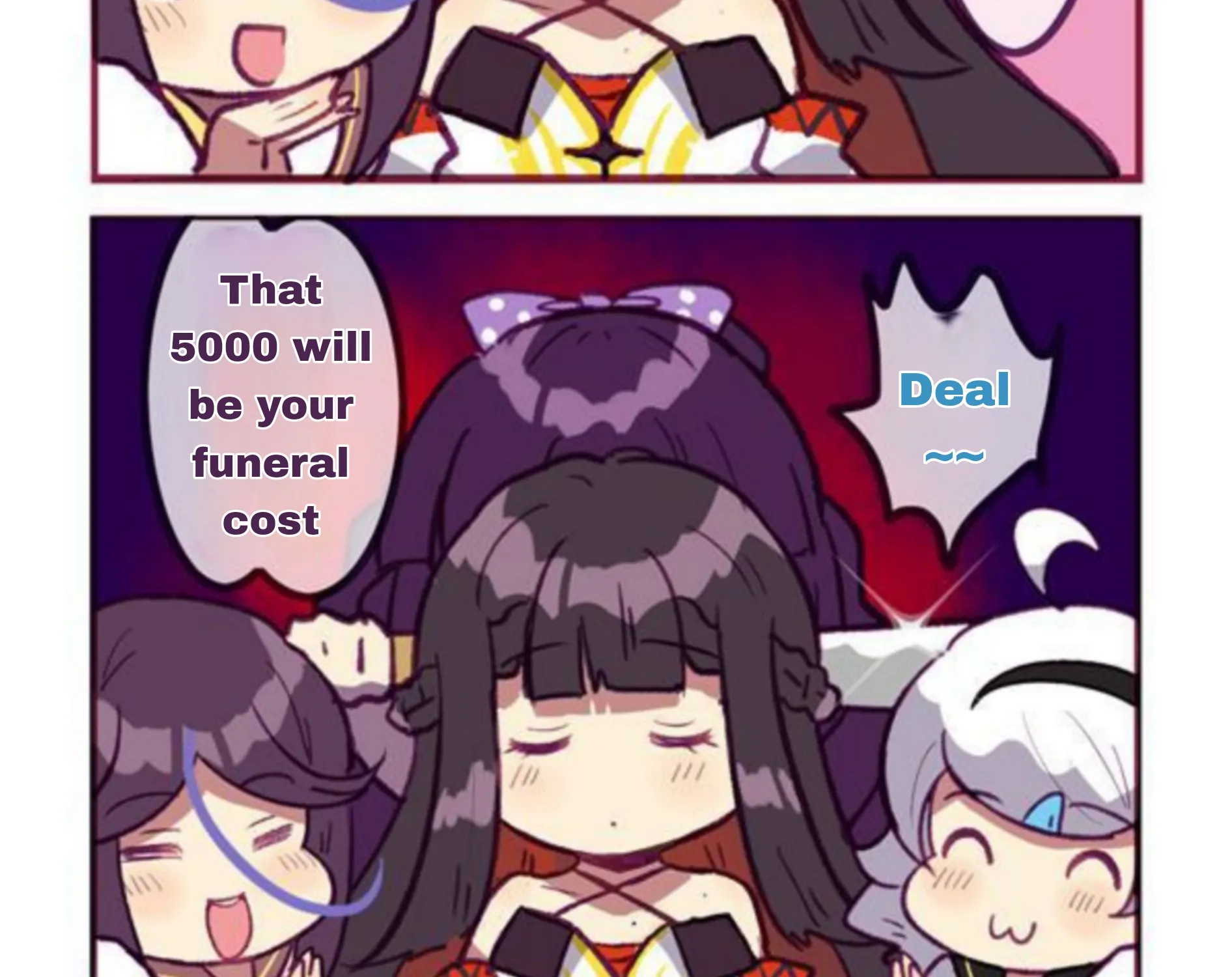 Houkai Gakuen 4-Koma Kainu Manga Chapter 213 Page 4