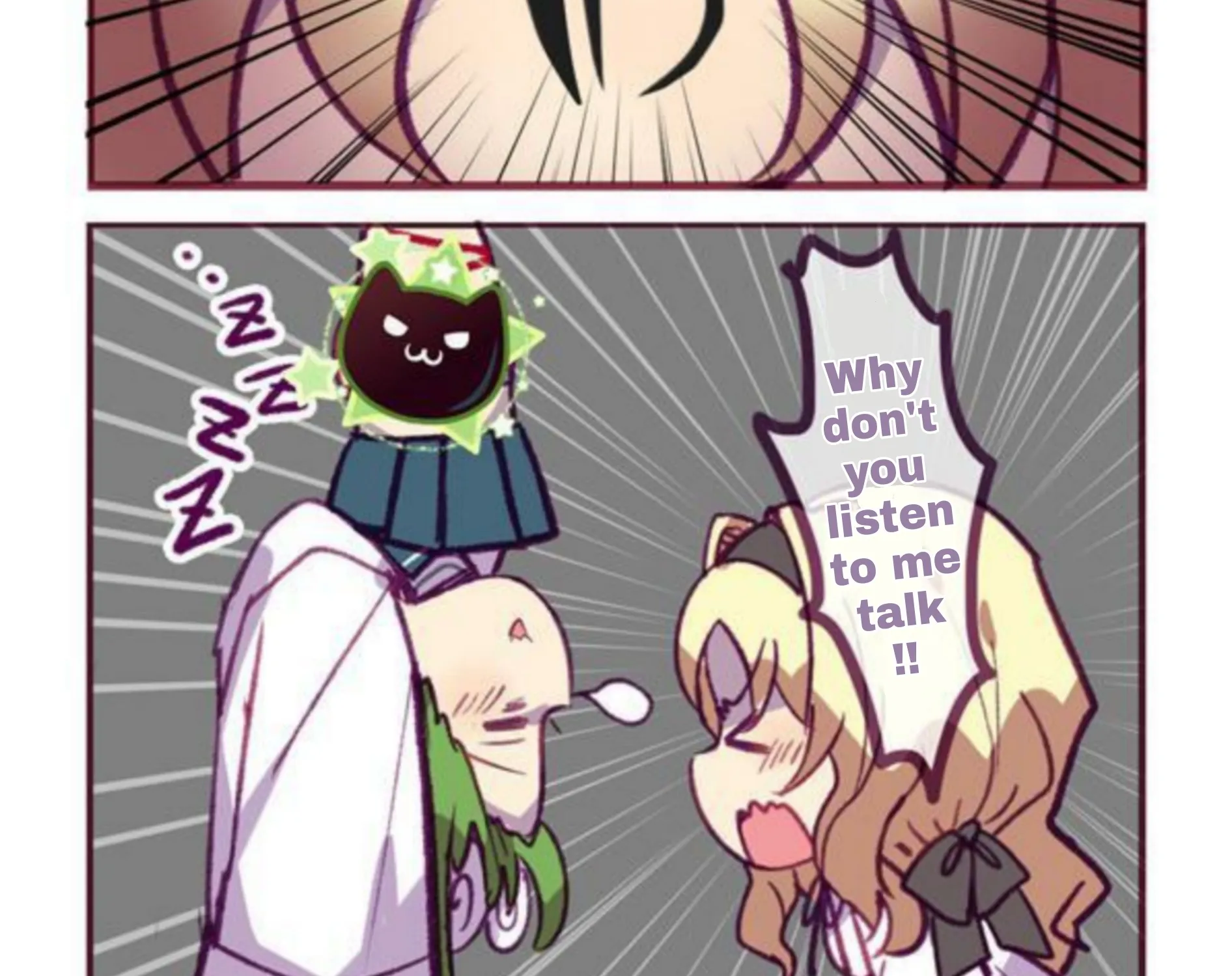 Houkai Gakuen 4-Koma Kainu Manga Chapter 206 Page 4