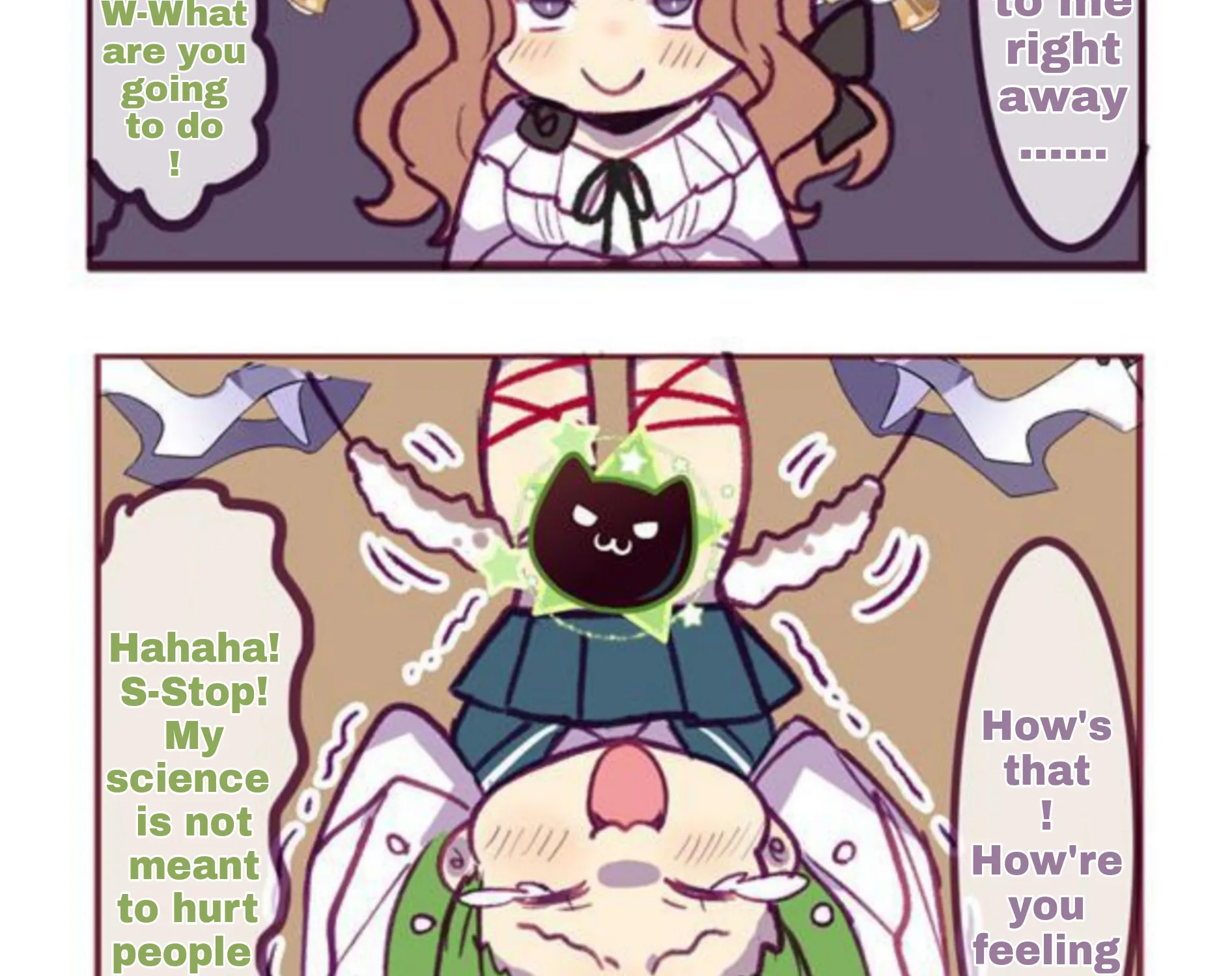 Houkai Gakuen 4-Koma Kainu Manga Chapter 206 Page 8
