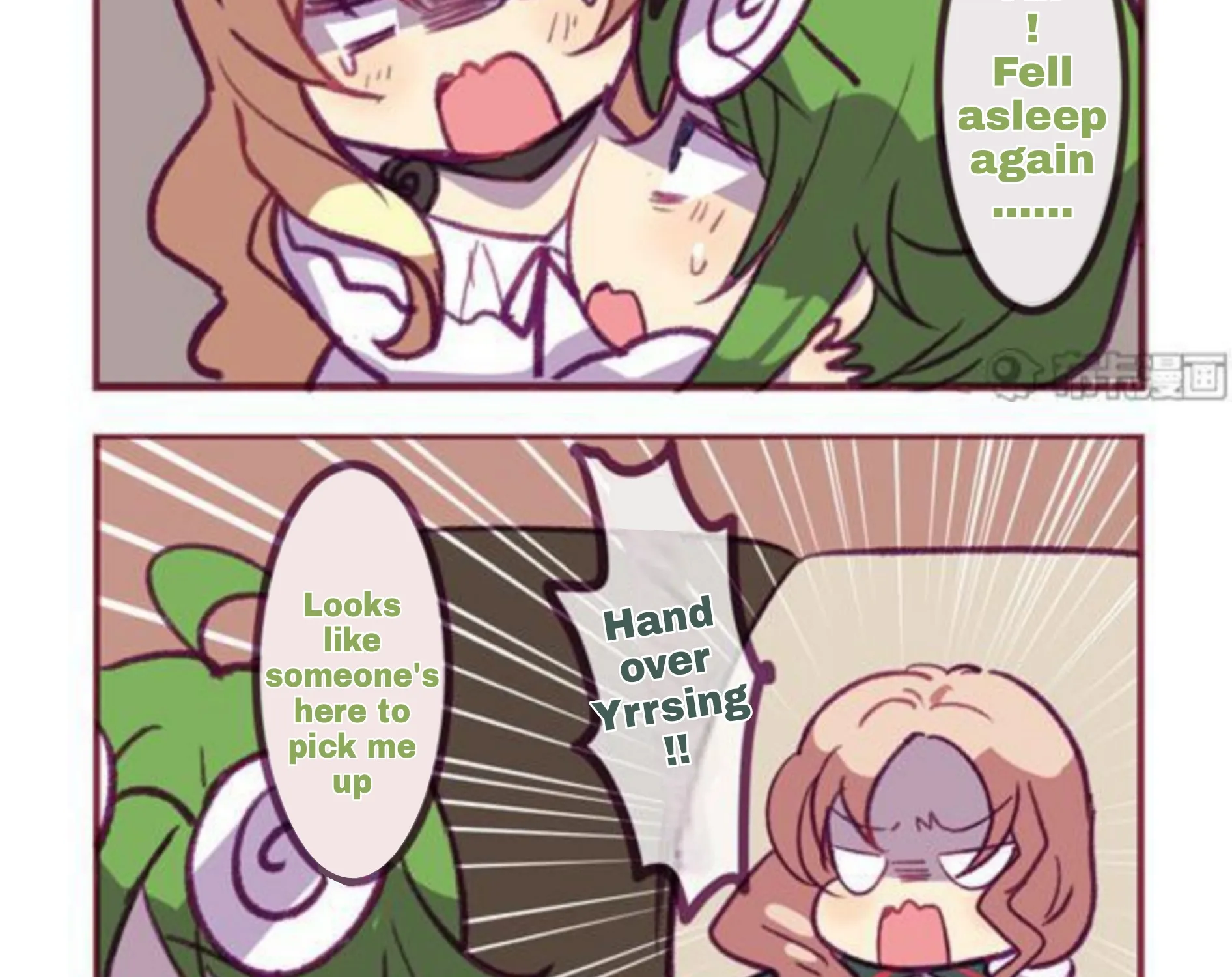 Houkai Gakuen 4-Koma Kainu Manga Chapter 206 Page 17