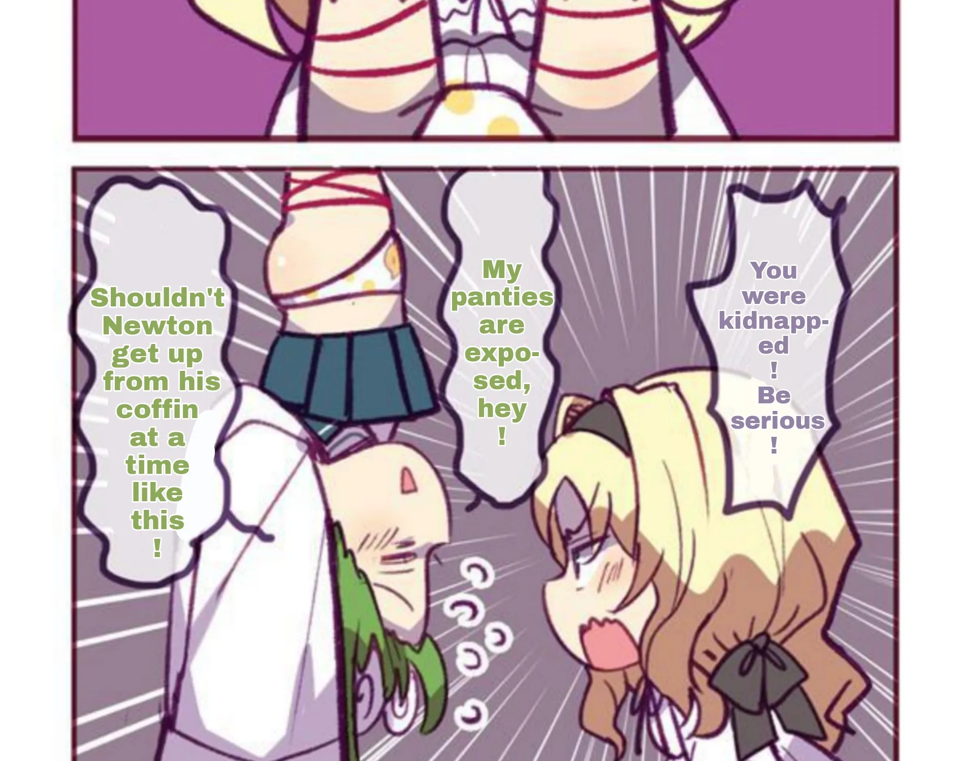 Houkai Gakuen 4-Koma Kainu Manga Chapter 205 Page 4