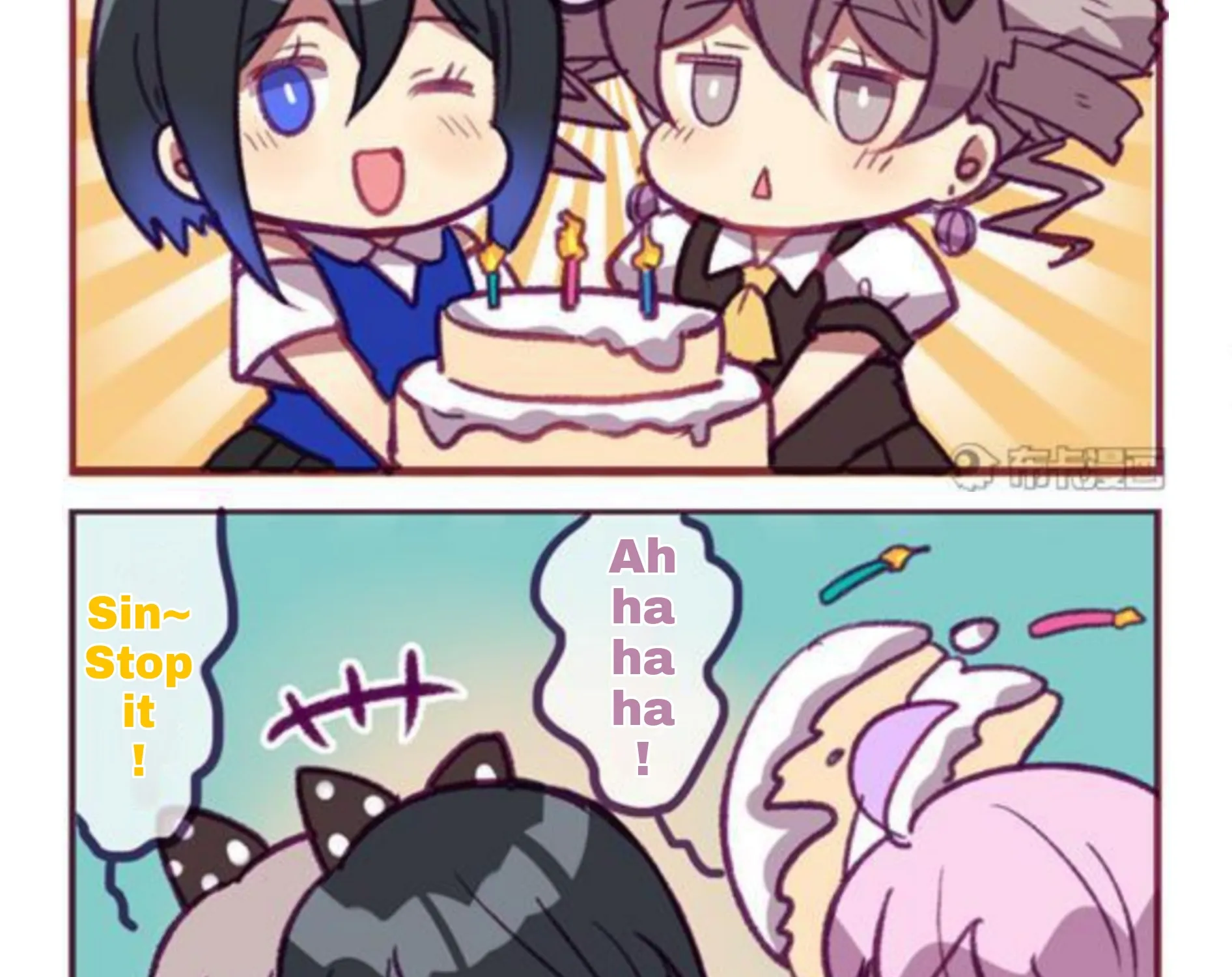 Houkai Gakuen 4-Koma Kainu Manga Chapter 204 Page 17