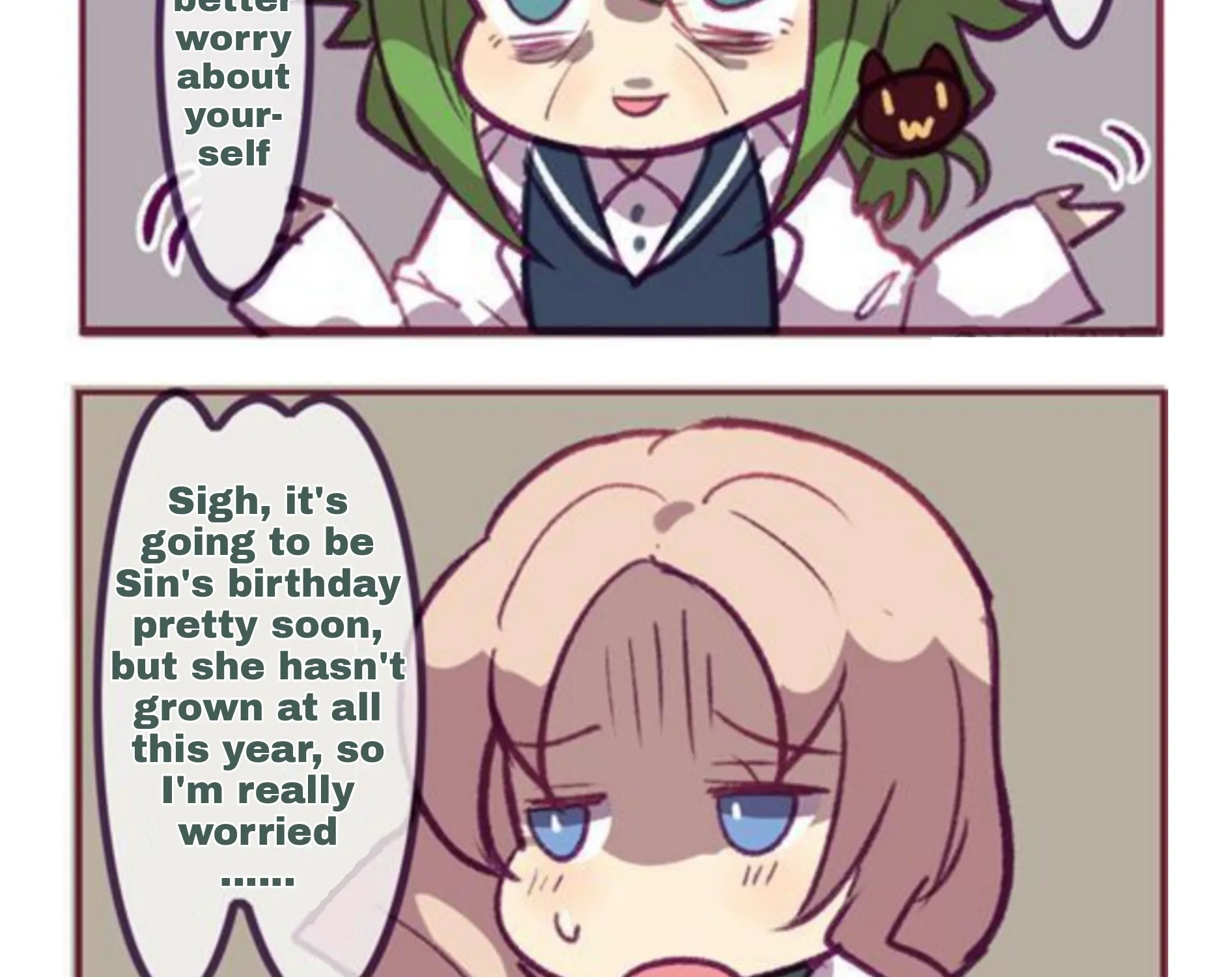 Houkai Gakuen 4-Koma Kainu Manga Chapter 203 Page 3