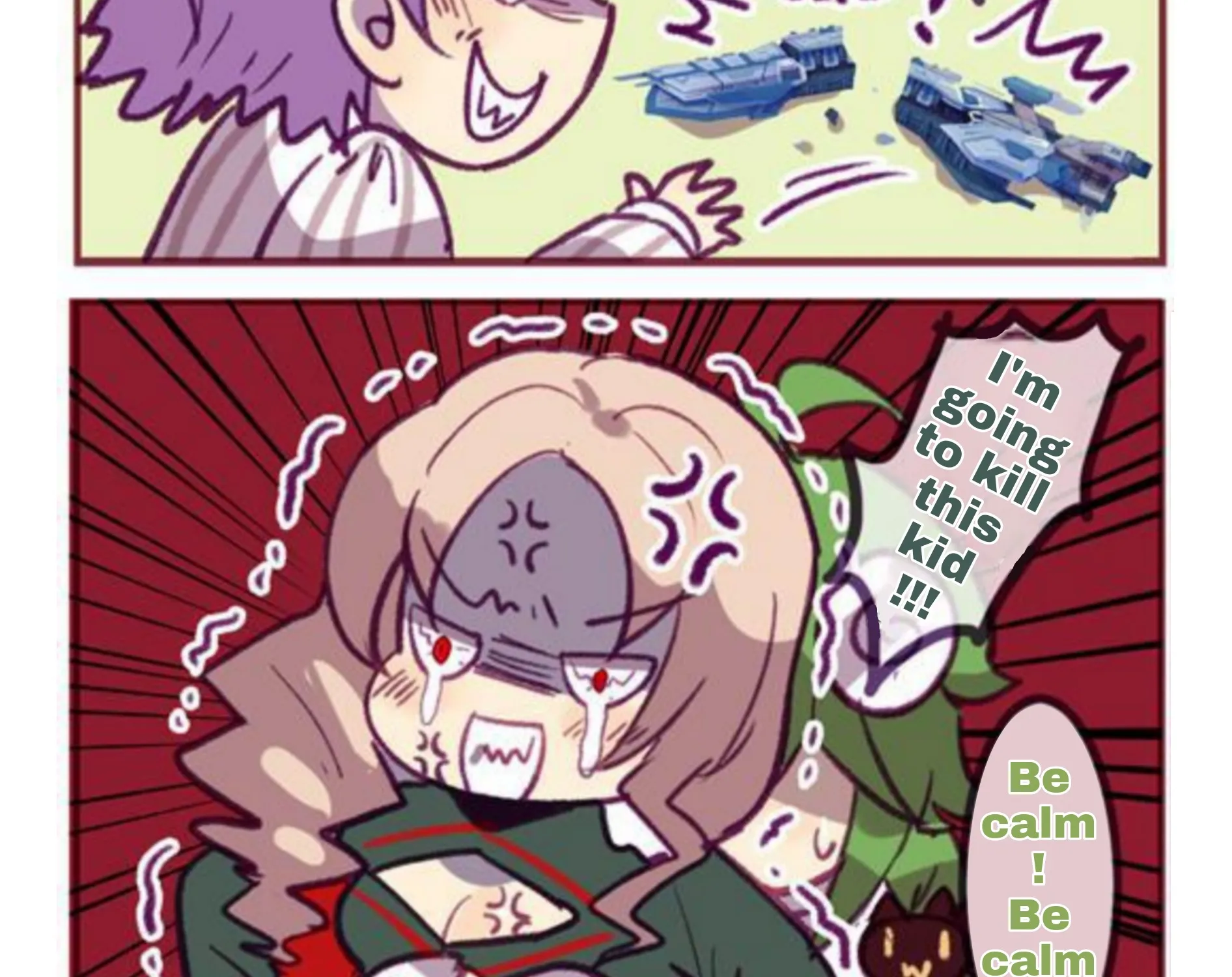 Houkai Gakuen 4-Koma Kainu Manga Chapter 203 Page 14
