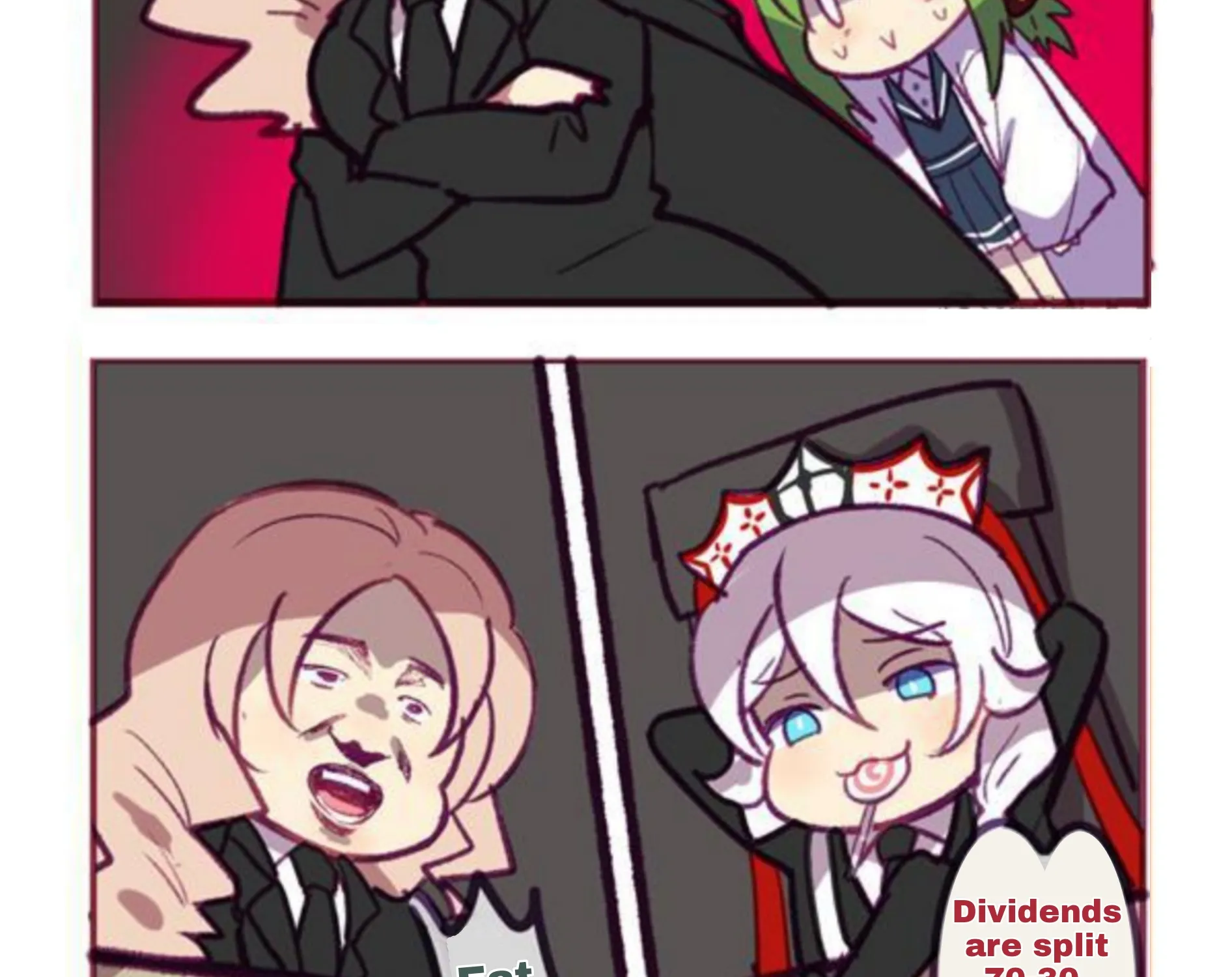 Houkai Gakuen 4-Koma Kainu Manga Chapter 202 Page 8