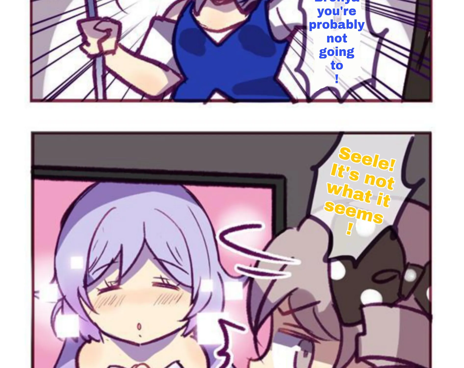 Houkai Gakuen 4-Koma Kainu Manga Chapter 195 Page 13
