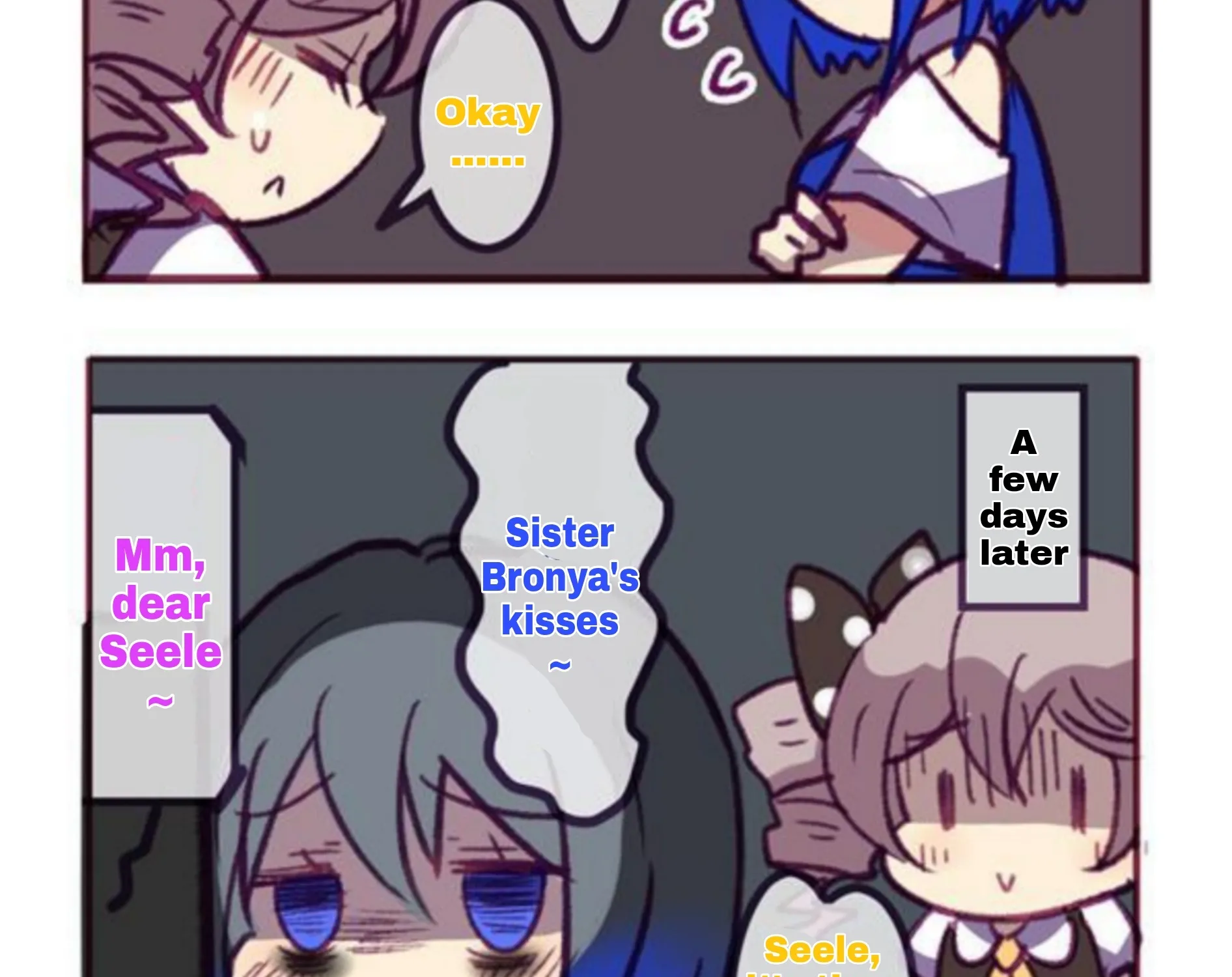 Houkai Gakuen 4-Koma Kainu Manga Chapter 195 Page 18